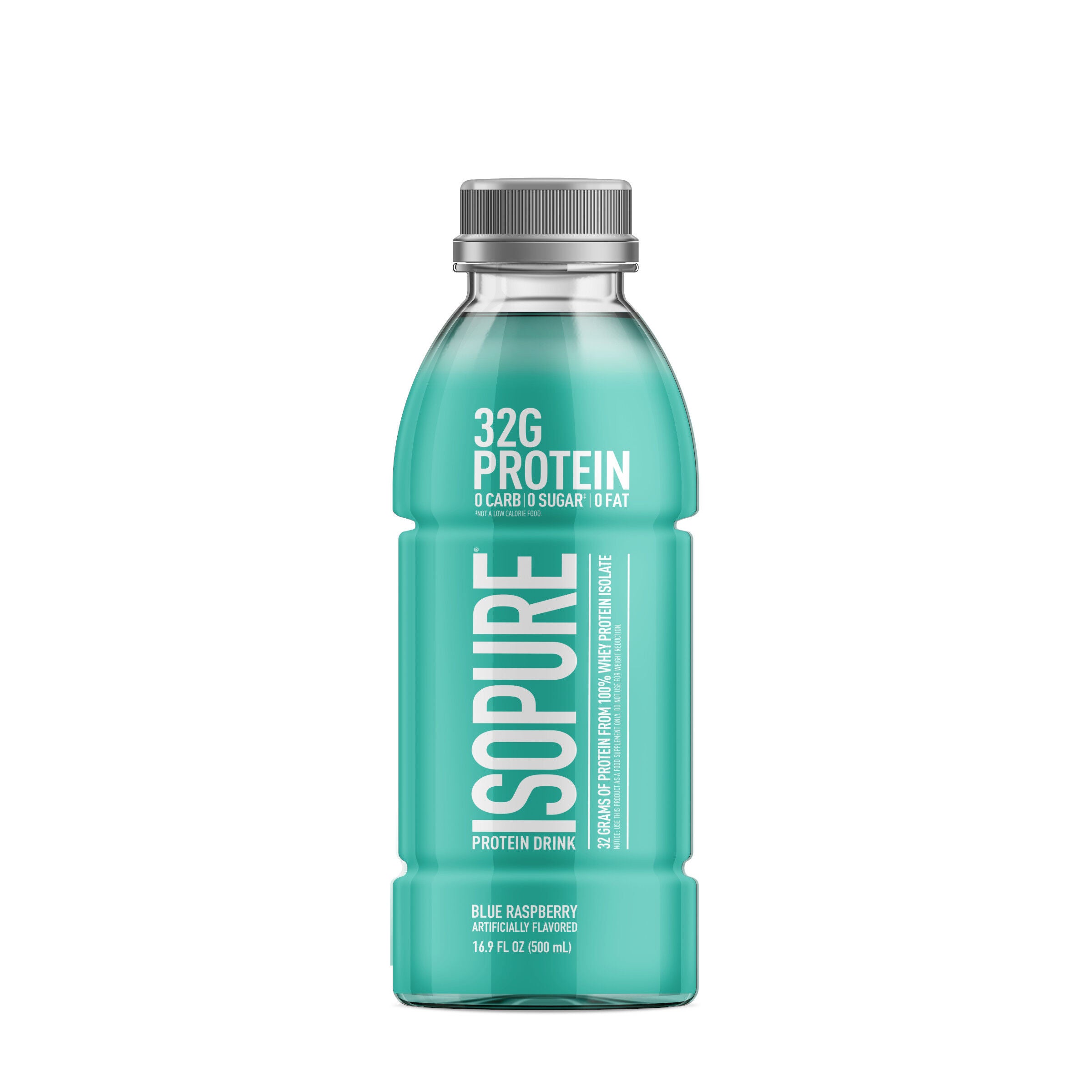 Isopure® - 32g RTD Protein Drink - Blue Raspberry - 16.9oz (12 Bottles ...