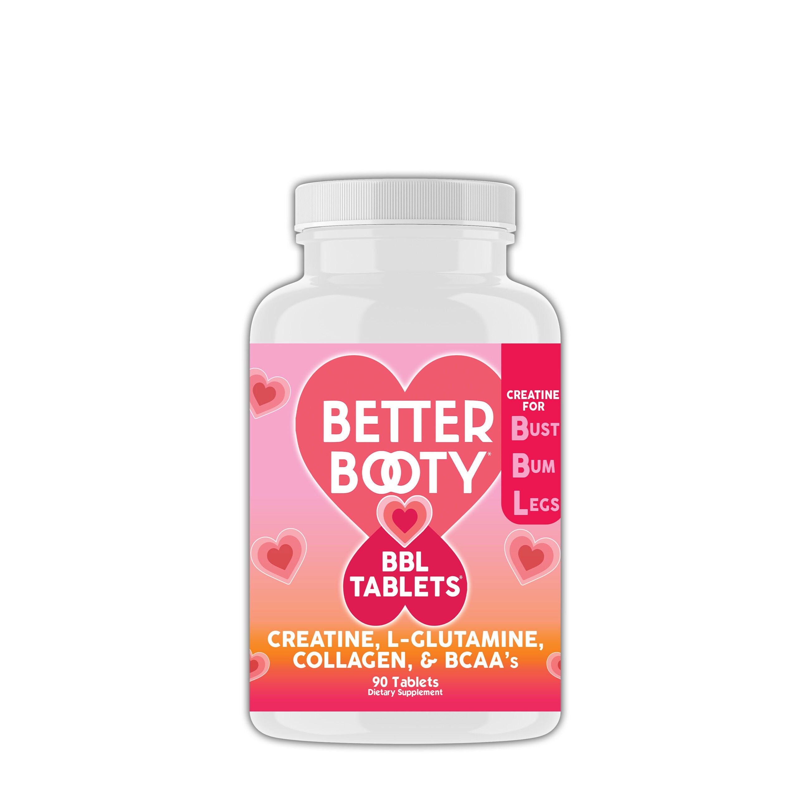 Better Booty BBL Creatine - 90 Tablets (30 Servings)  | GNC