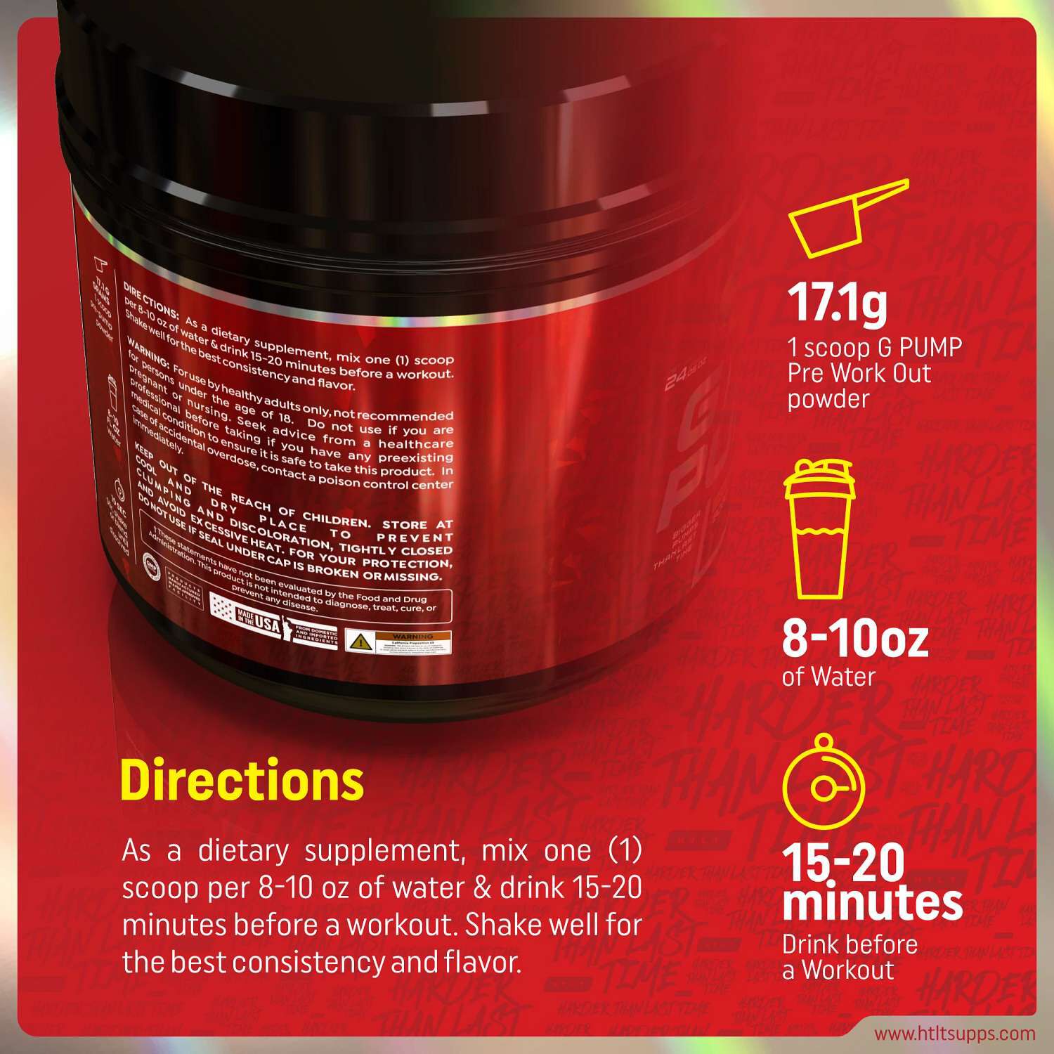 G-Pump - Fruit Punch (40 Servings)