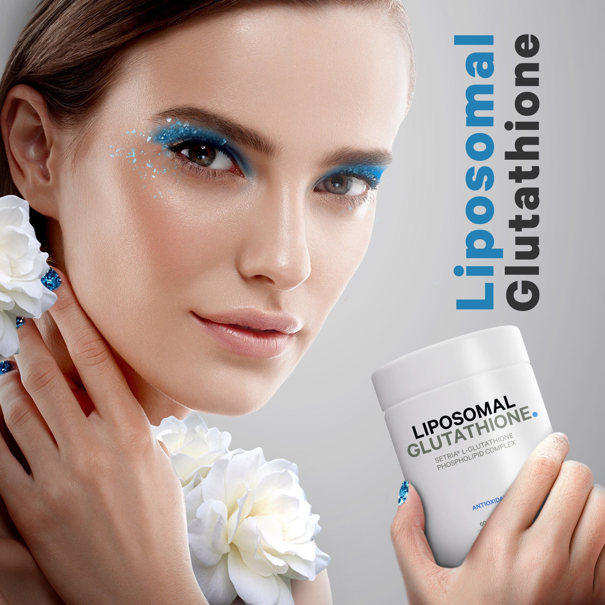 Liposomal Glutathione Setria&reg; Antioxidant  - 60 Capsules (30 Servings)  | GNC