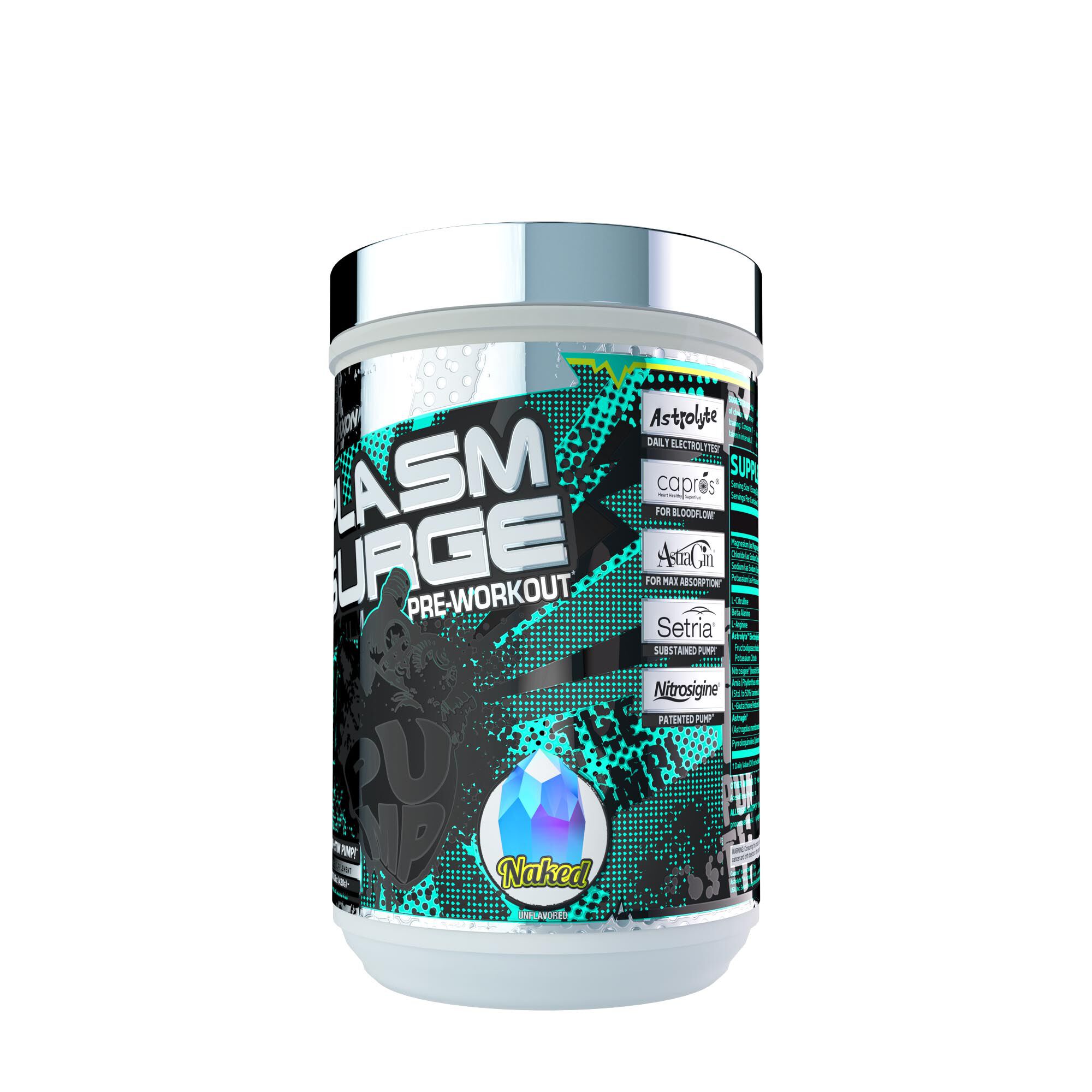 GLAXON™ Plasm Surge NonStim PreWorkout Naked GNC