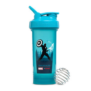 20 oz Blue Shaker Bottle - Clear Blue Shaker