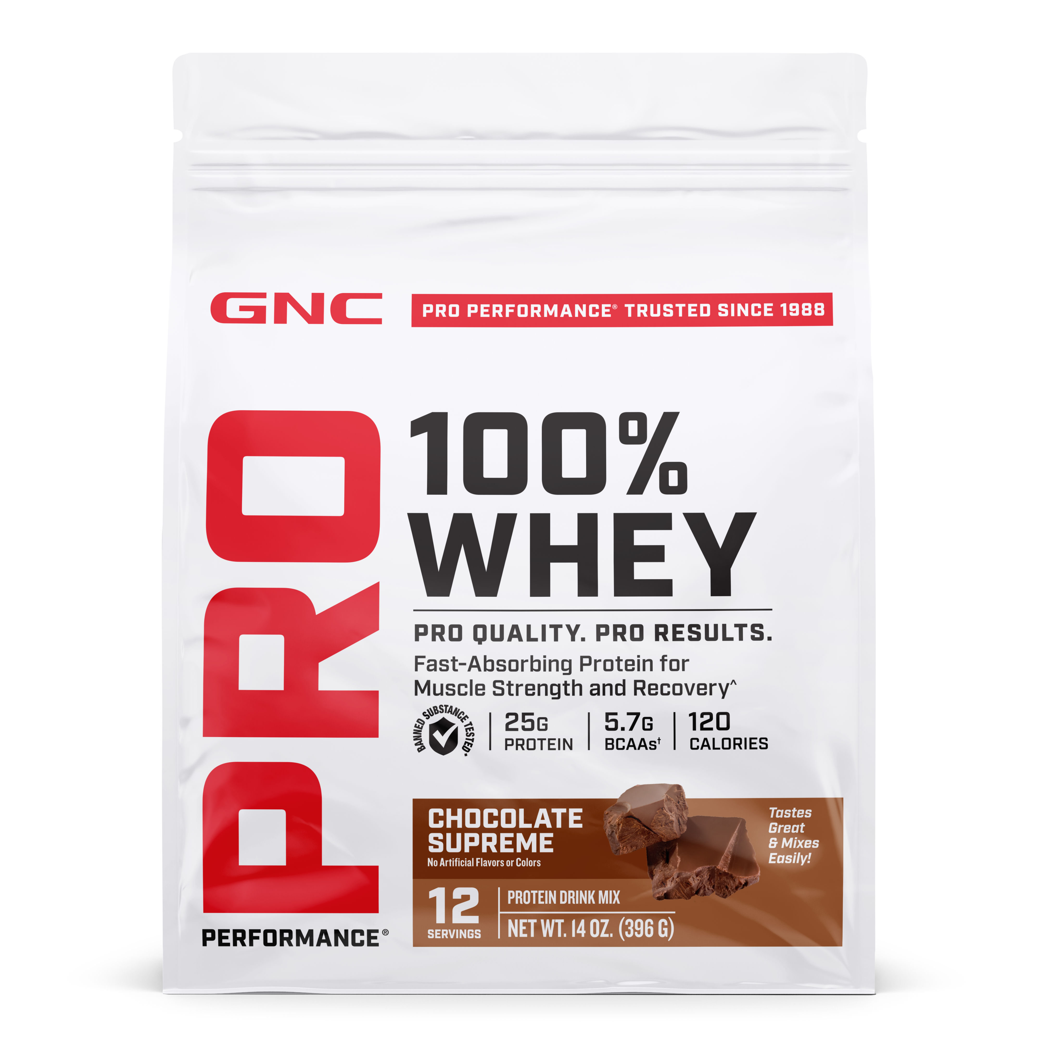 100% Whey 2.0 - Chocolate Supreme (12 Servings) | GNC