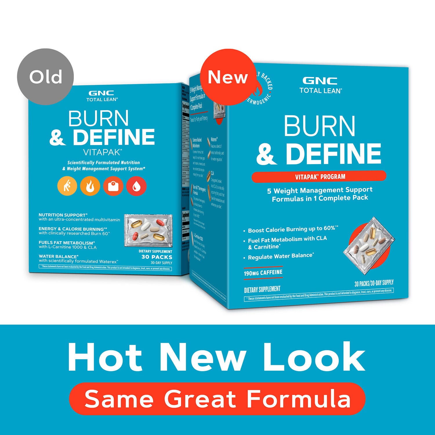 Burn & Define Vitapak&reg; Program (1 Month Supply)