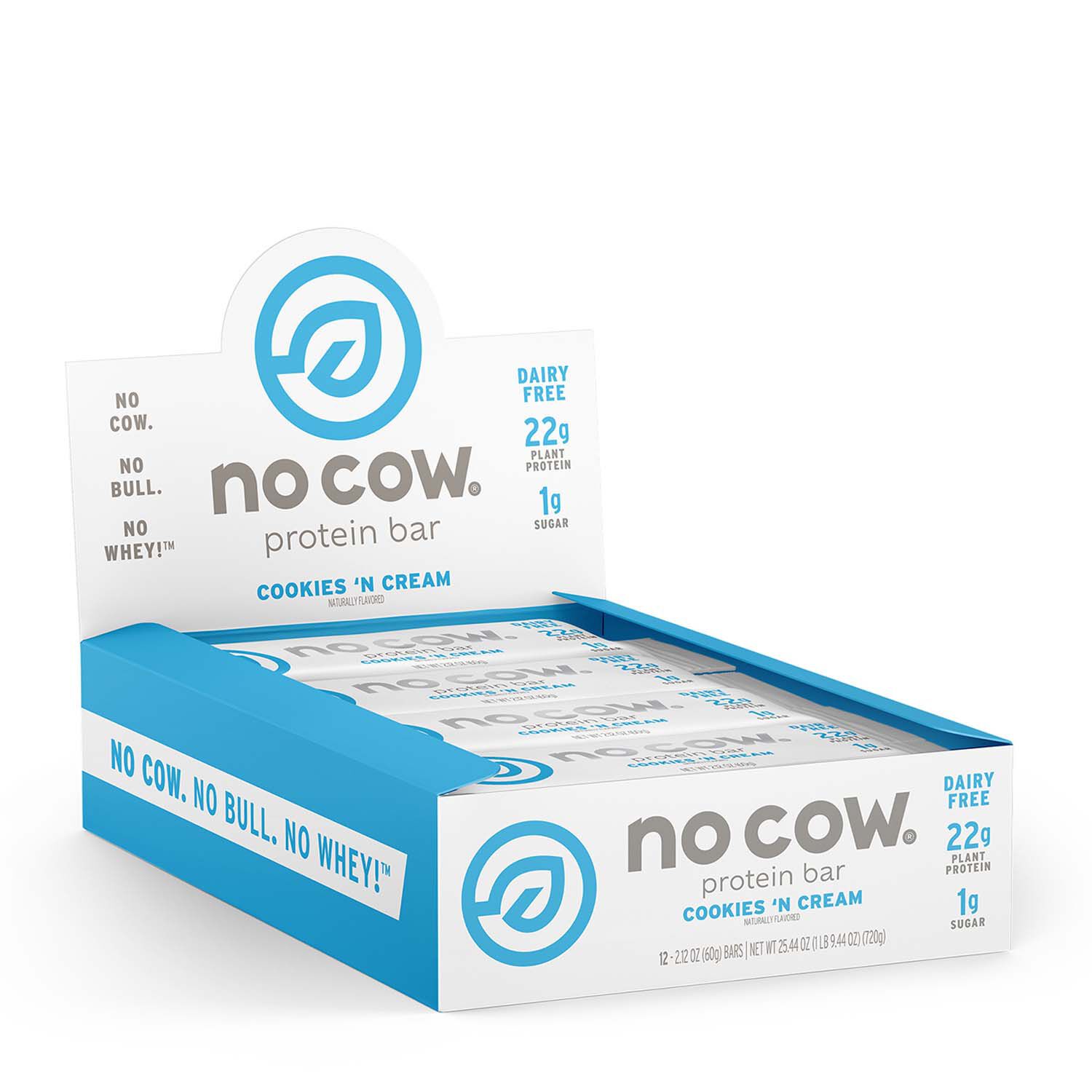 Protein Bar - Cookies 'N Cream - 12 Bars Cookies N Cream | GNC