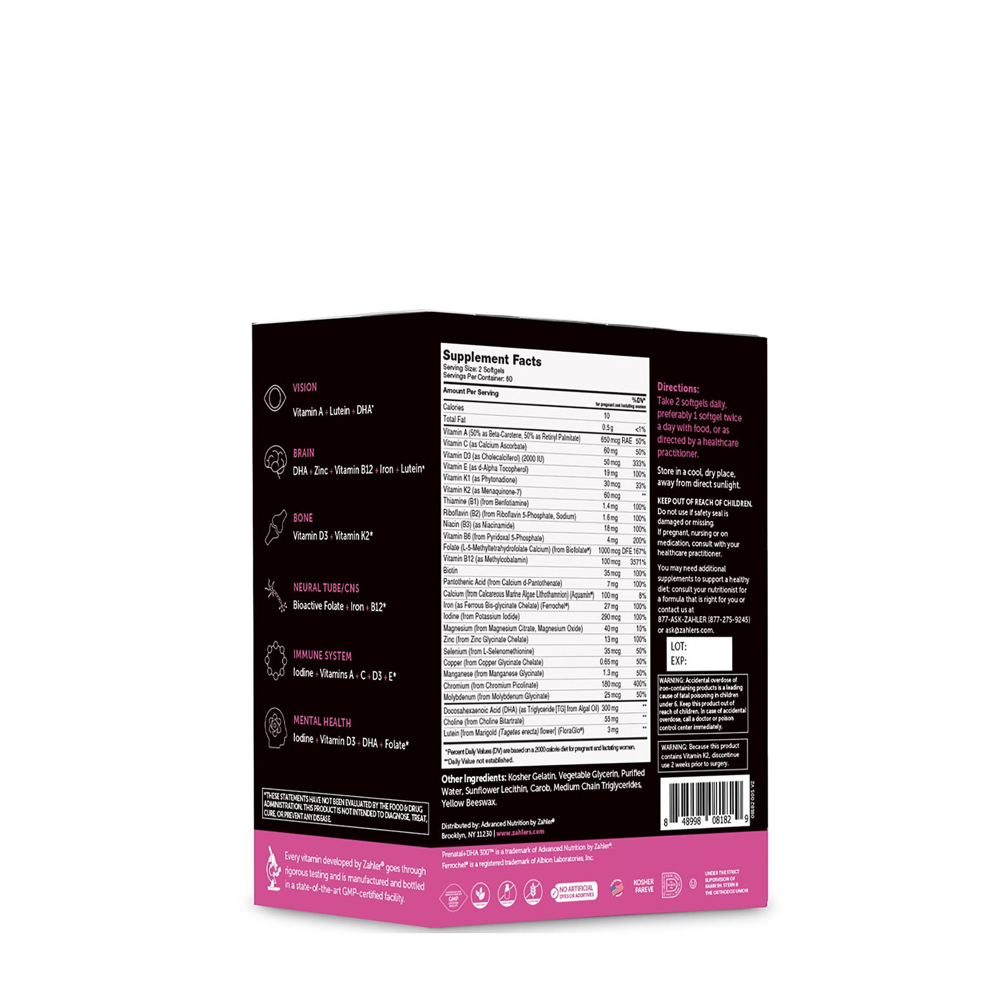 Prenatal DHA Optimal Formula - 120 Softgels (60 Servings)  | GNC
