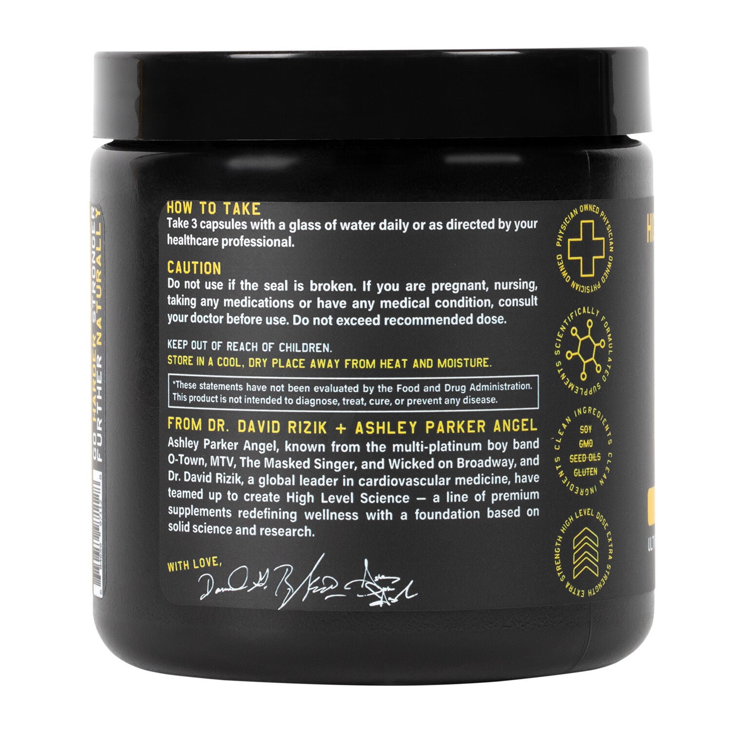 High Level Science Testosterone Side