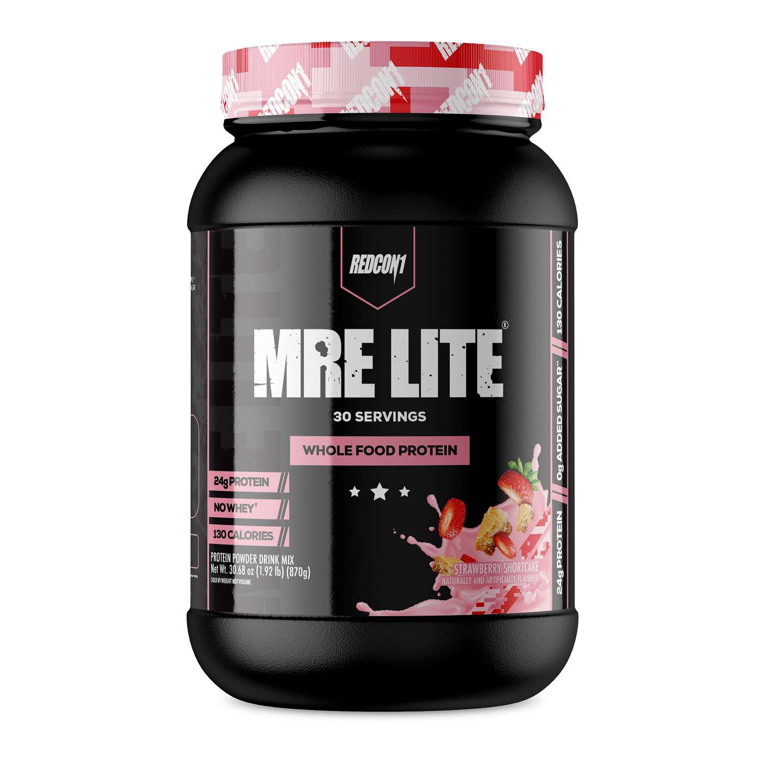 MRE Lite&reg; Whole Food Protein - Strawberry Shortcake (30 Servings)  | GNC