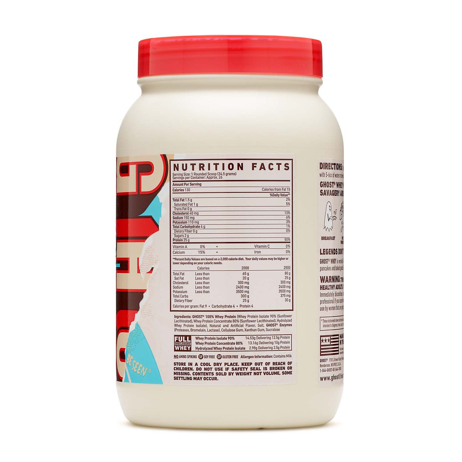 527911 GHOST® Feed savagery around the clock with GHOST Protein