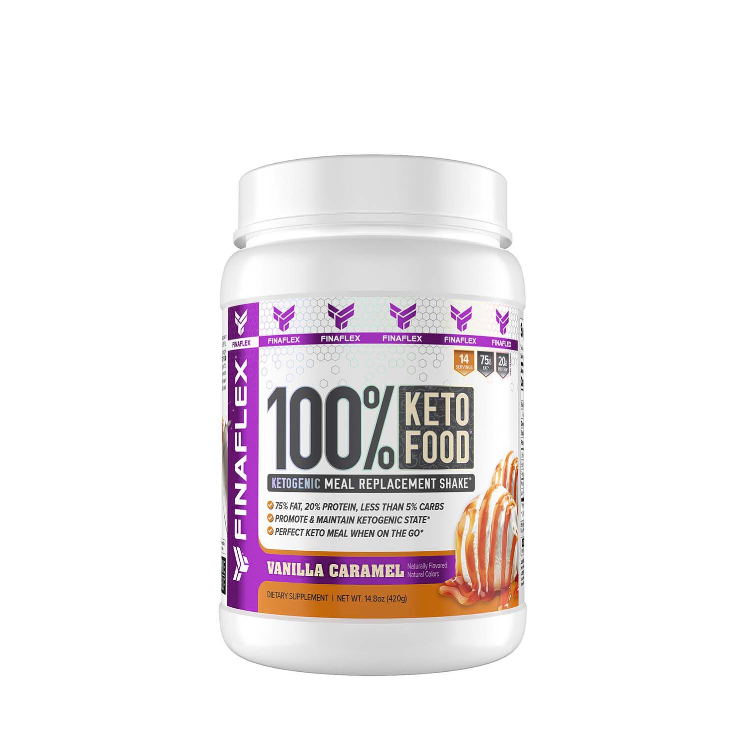 FINAFLEX® 100% KETO FOOD™ - Vanilla Caramel | GNC