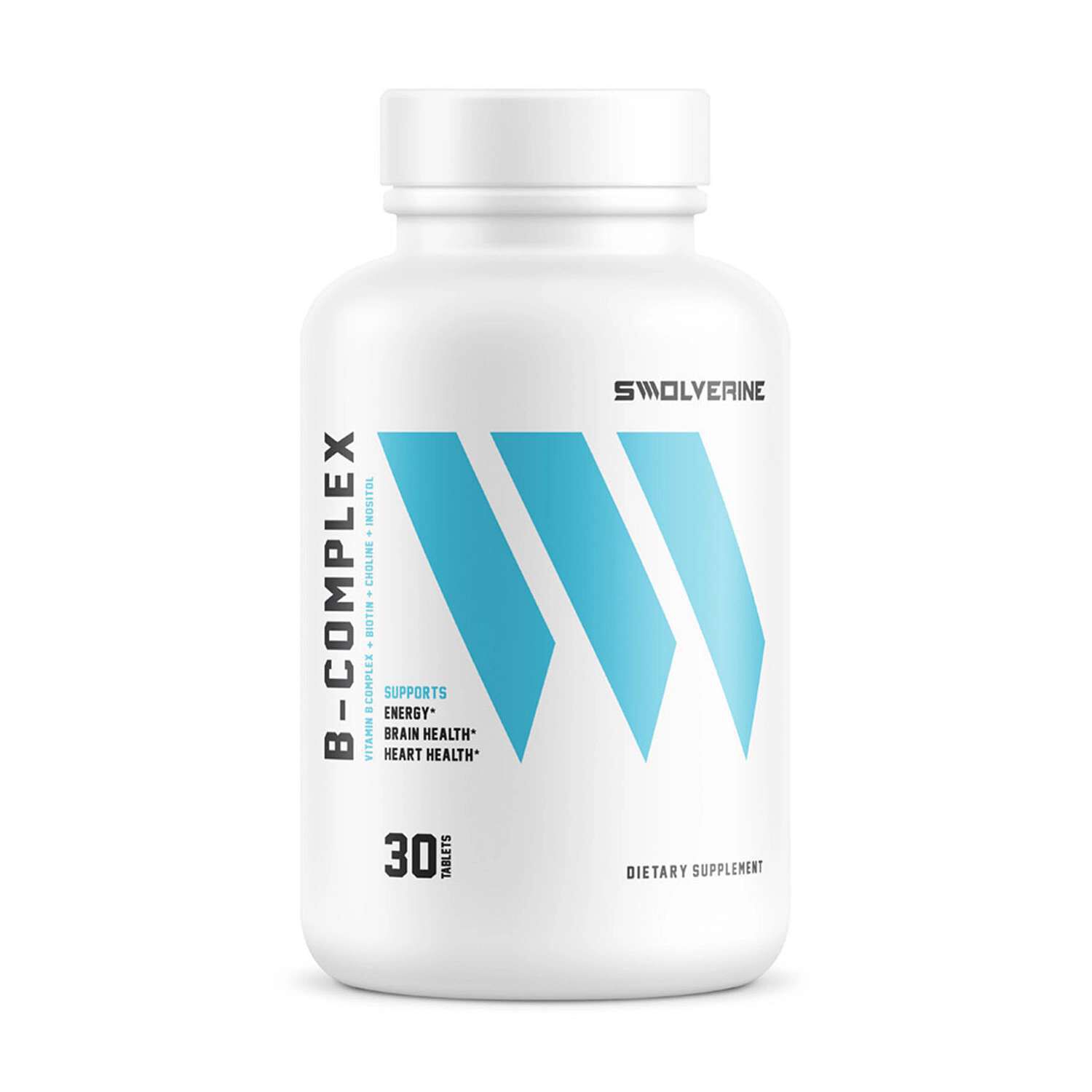 Swolverine B Complex B Vitamins Front Bottle