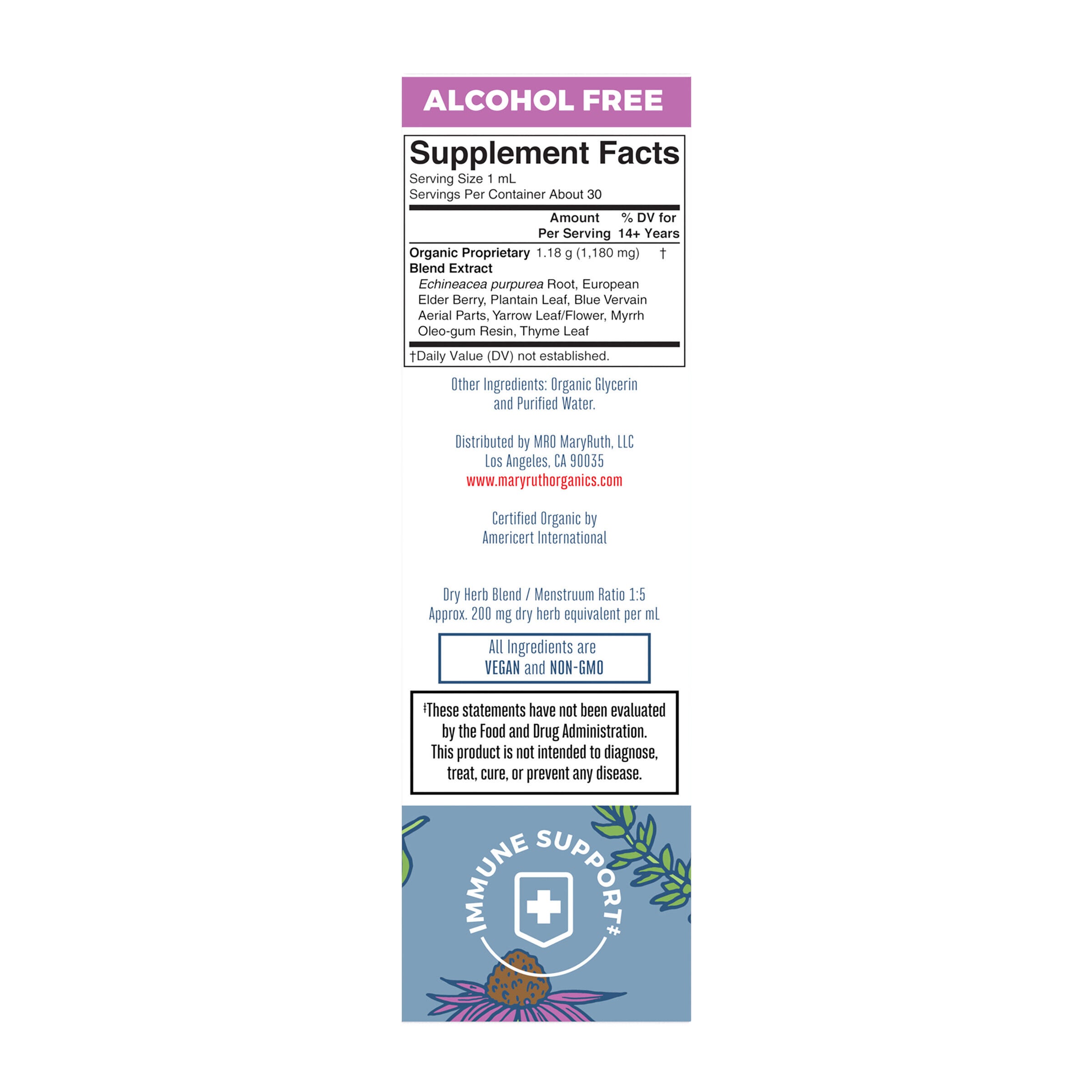 Organic Lymphatic Support Liquid Extract - 1 fl oz (30 Serving)  | GNC