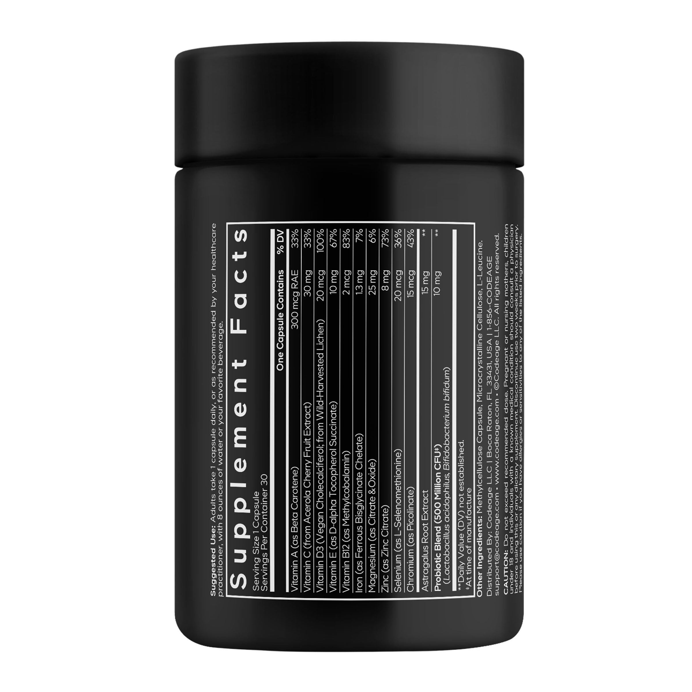 Men's Multivitamin - 30 Vegetable Capsules (30 Servings)  | GNC