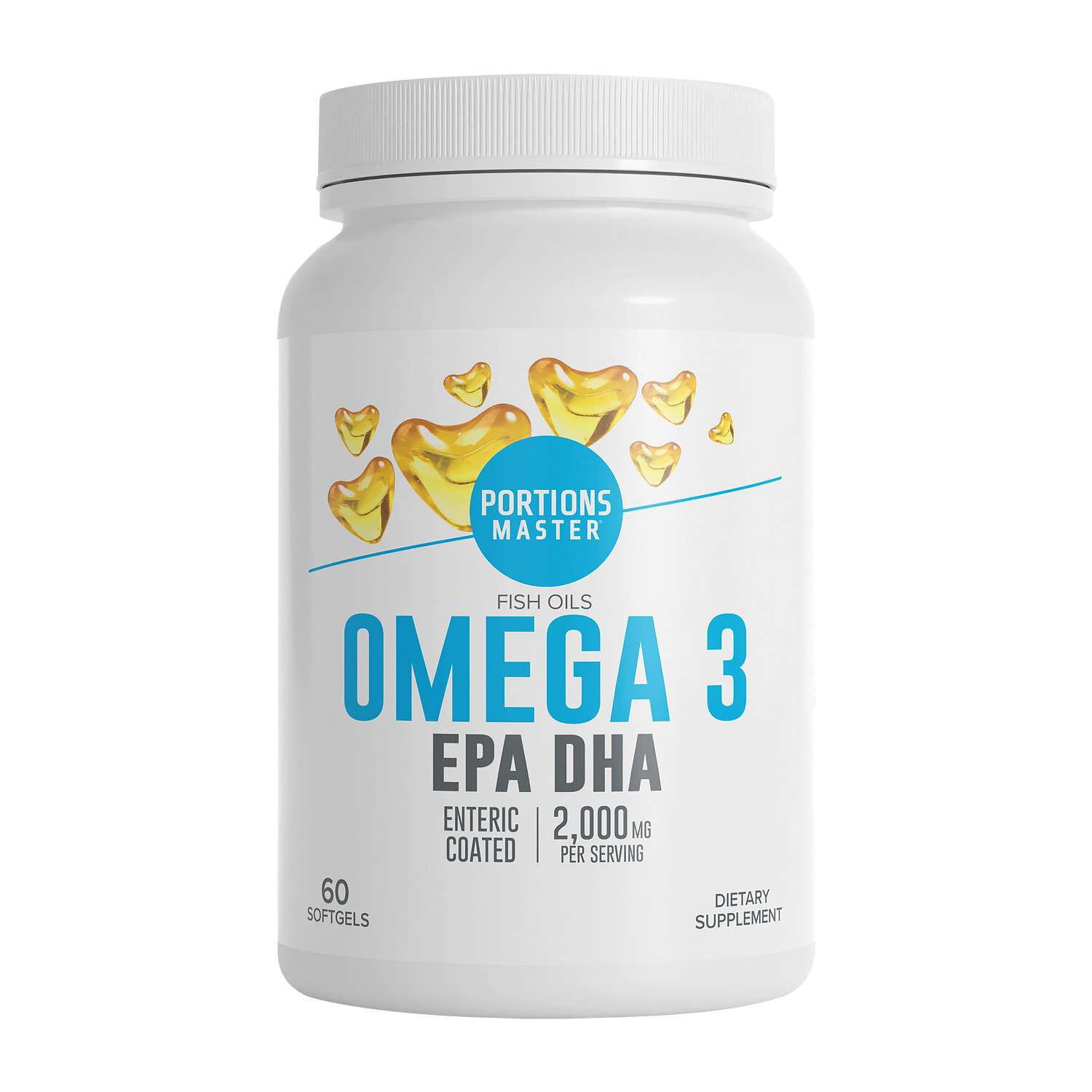 Omega 3 Fish Oil - 60 Softgels (30 Servings)  | GNC