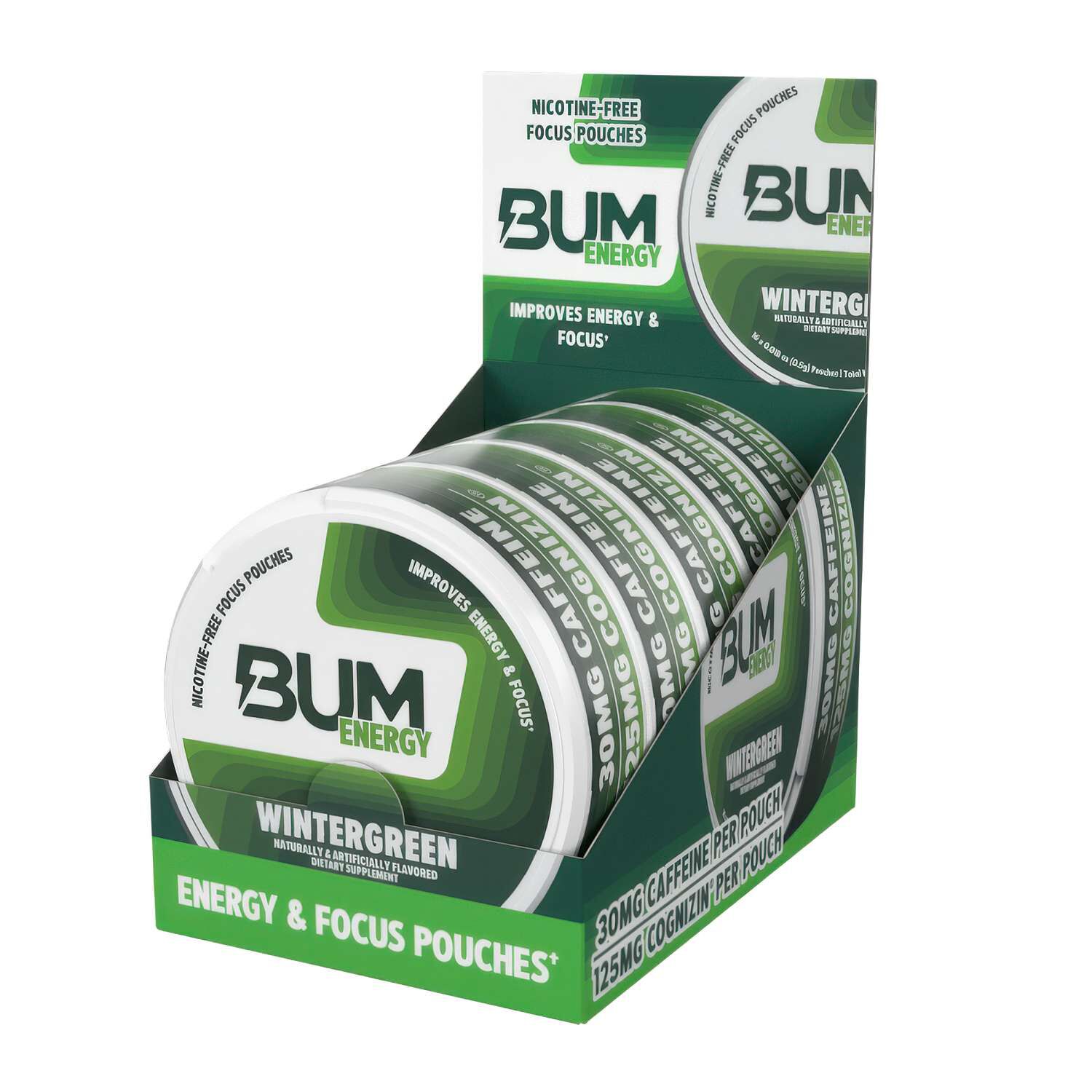Energy & Focus Pouches - Wintergreen (5 Pack) Wintergreen | GNC