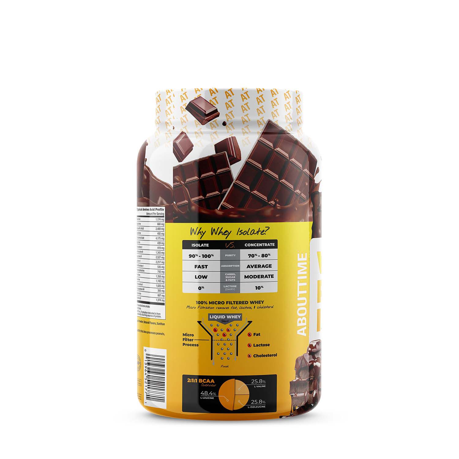 Whey Protein Isolate - Chocolate (32 Servings) Chocolate | GNC