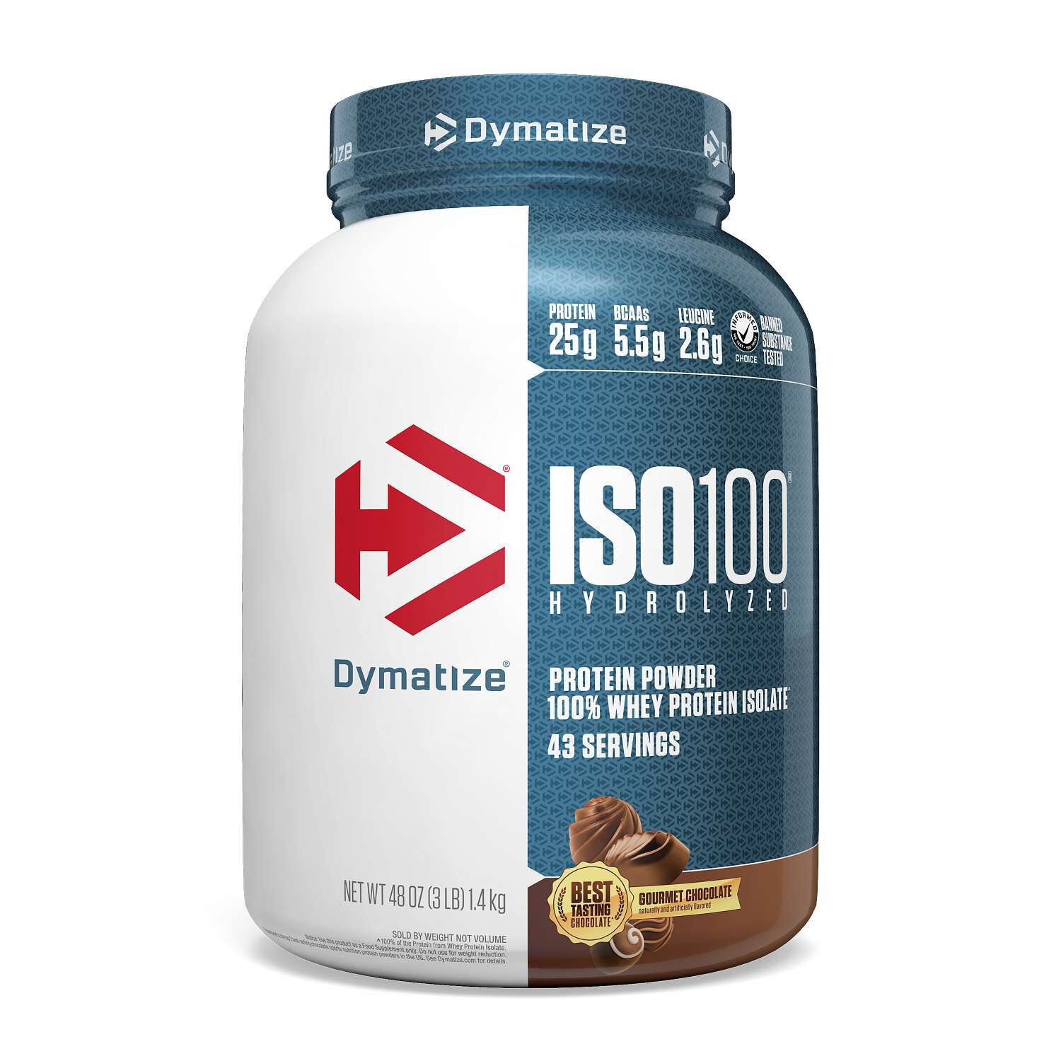 ISO100 Hydrolyzed Whey Protein - Gourmet Chocolate (43 Servings) Gourmet Chocolate | GNC