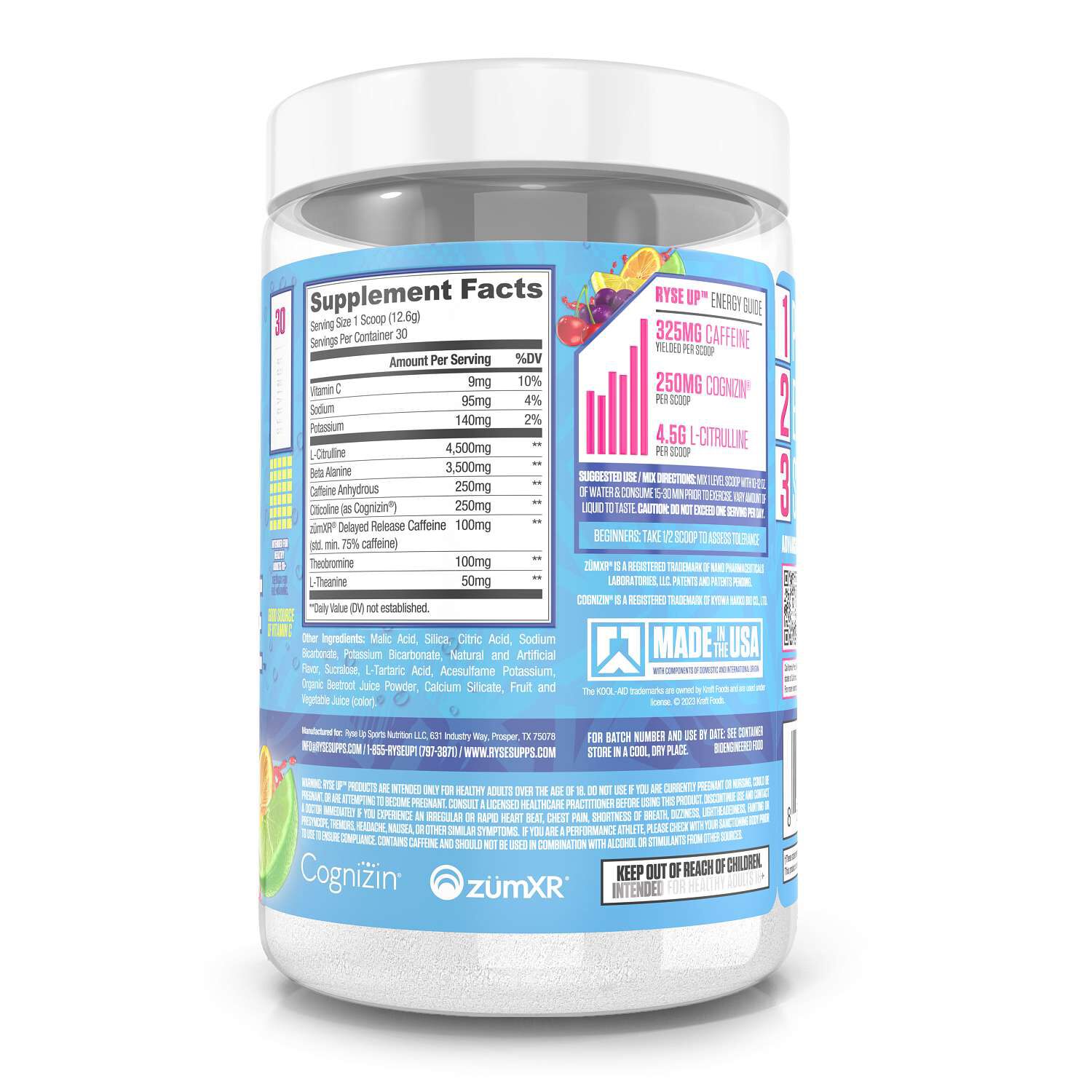 Loaded Pre - Kool-Aid&trade; Tropical Punch (30 Servings)  | GNC
