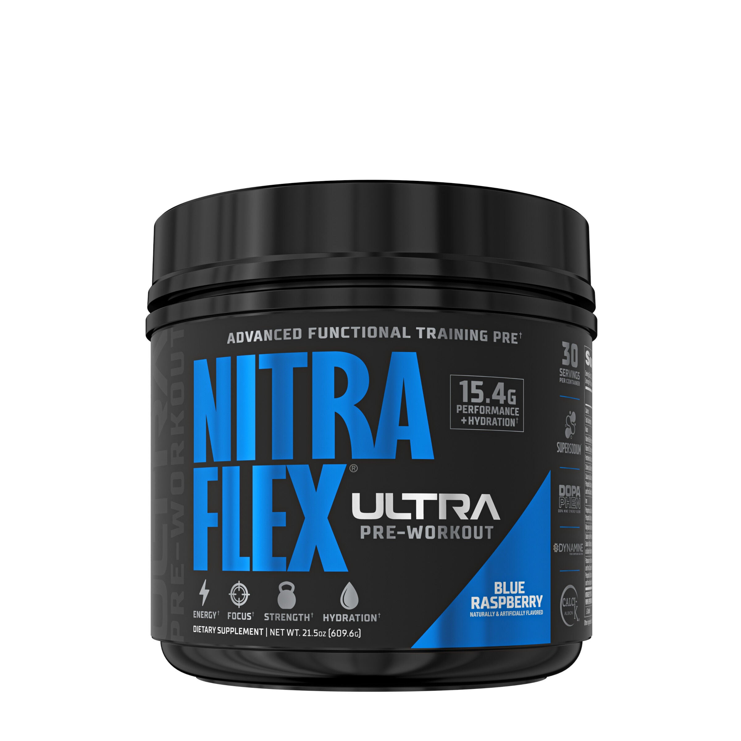 NitraFlex  Ultra Pre-Workout - Blue Raspberry &#40;30 Servings&#41;  | GNC