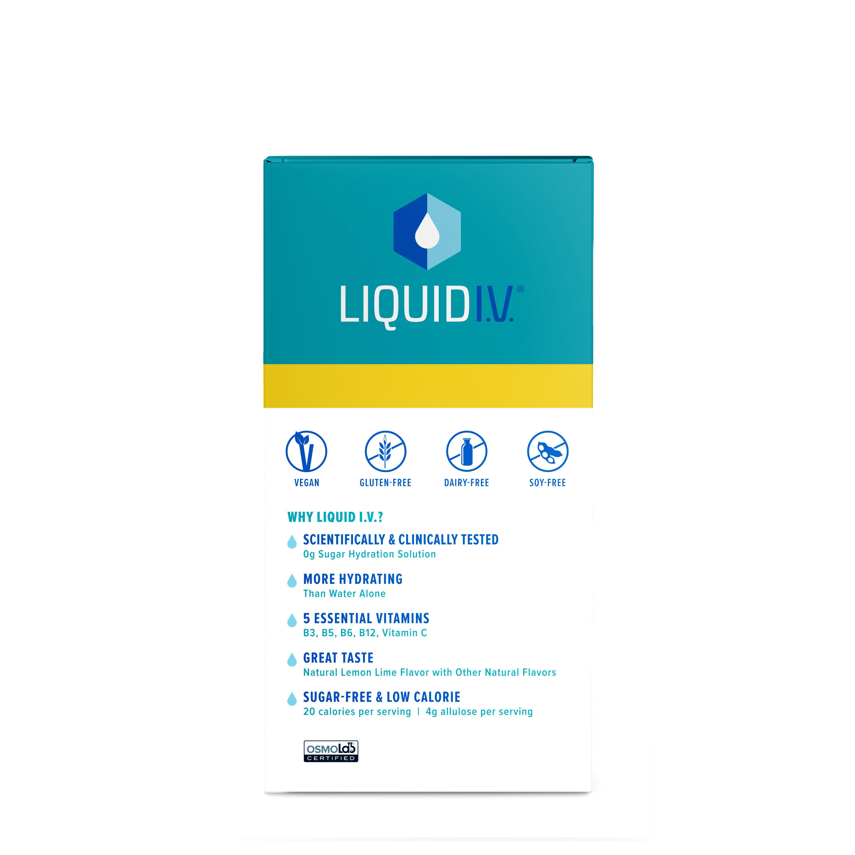 Hydration Multiplier Drink Mix: Sugar-Free - Lemon Lime (15 Stick Packs)  | GNC