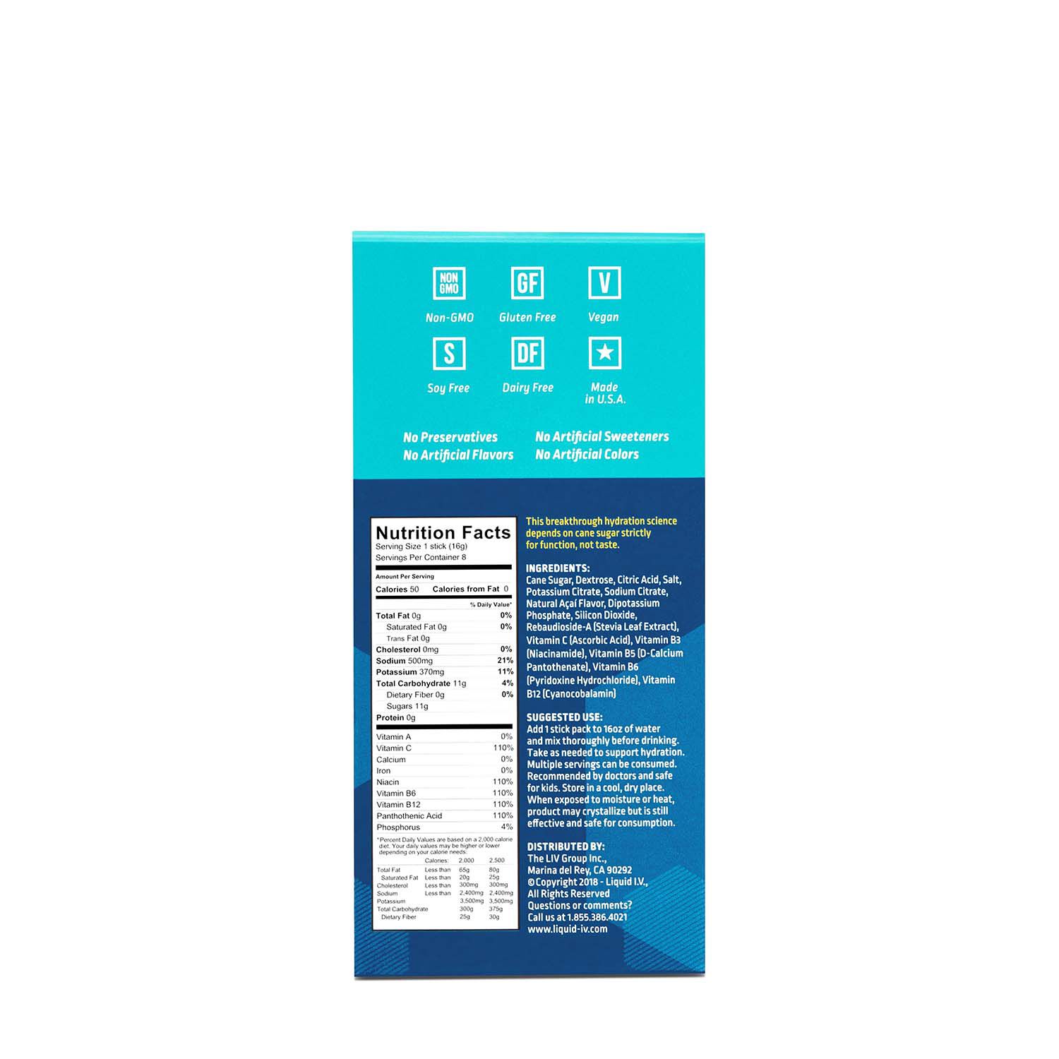 Hydration Multiplier  Drink Mix - Acai Berry (8 Stick Packs)  | GNC