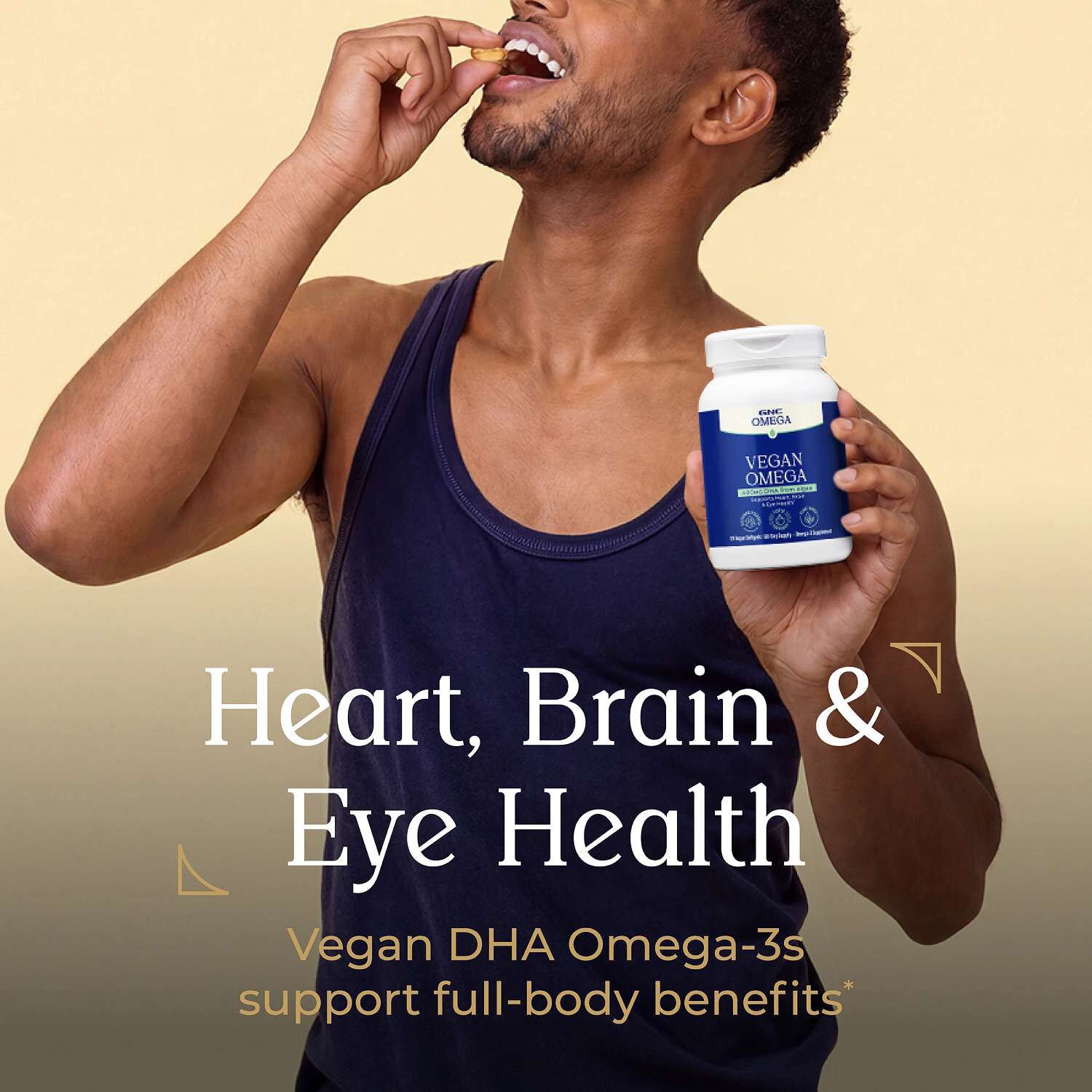 Vegan Omega - 120 Vegan Softgels (60 Servings)  | GNC