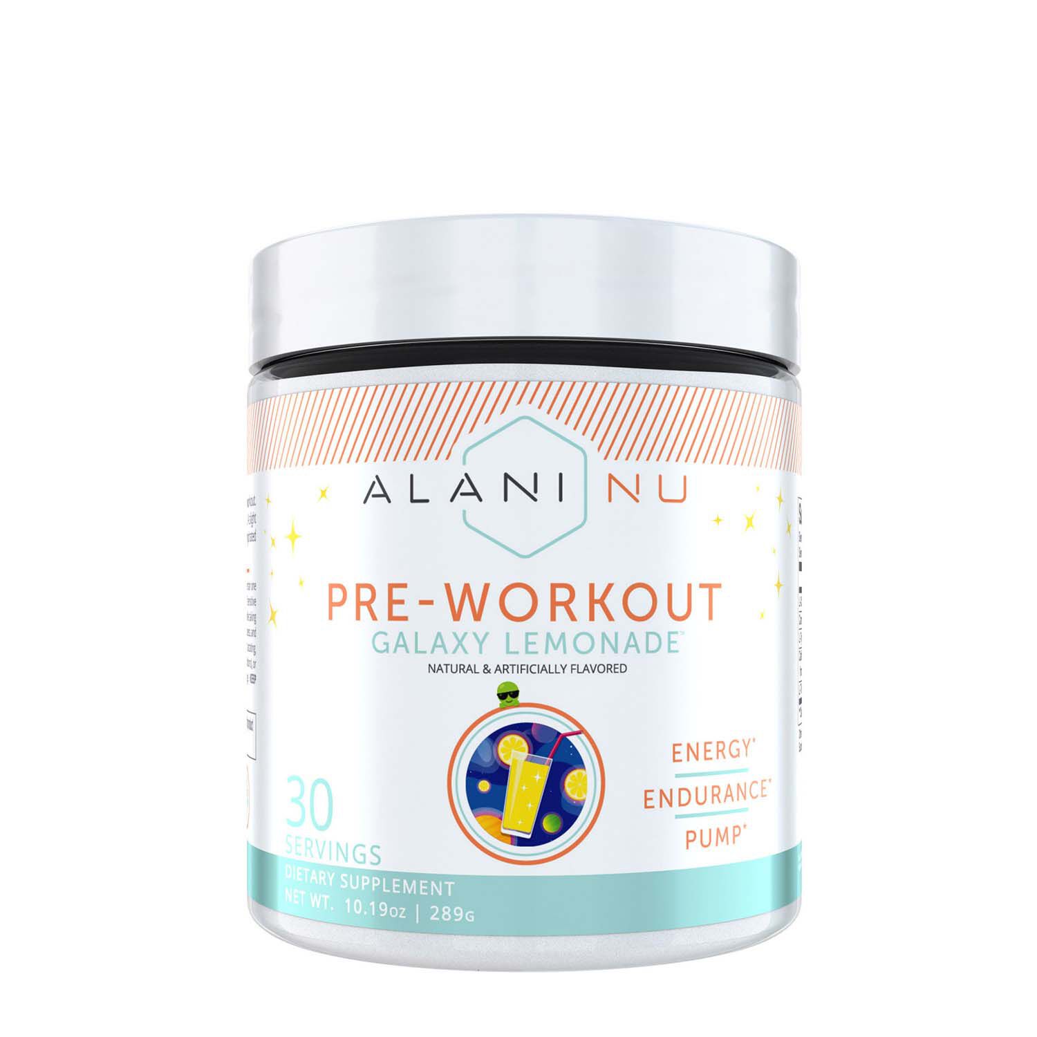 Alani Nu Pre Workout Galaxy Lemonade