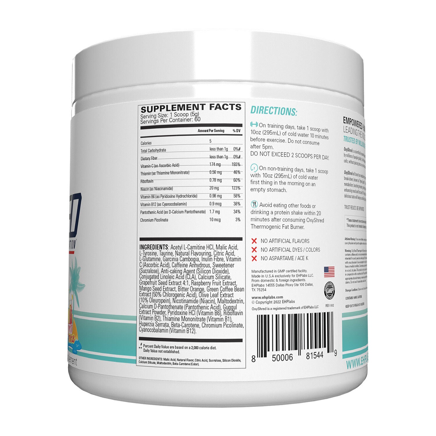 OxyShred - Bahama Breeze - 10.6 oz. (60 Servings) Bahama Breeze | GNC