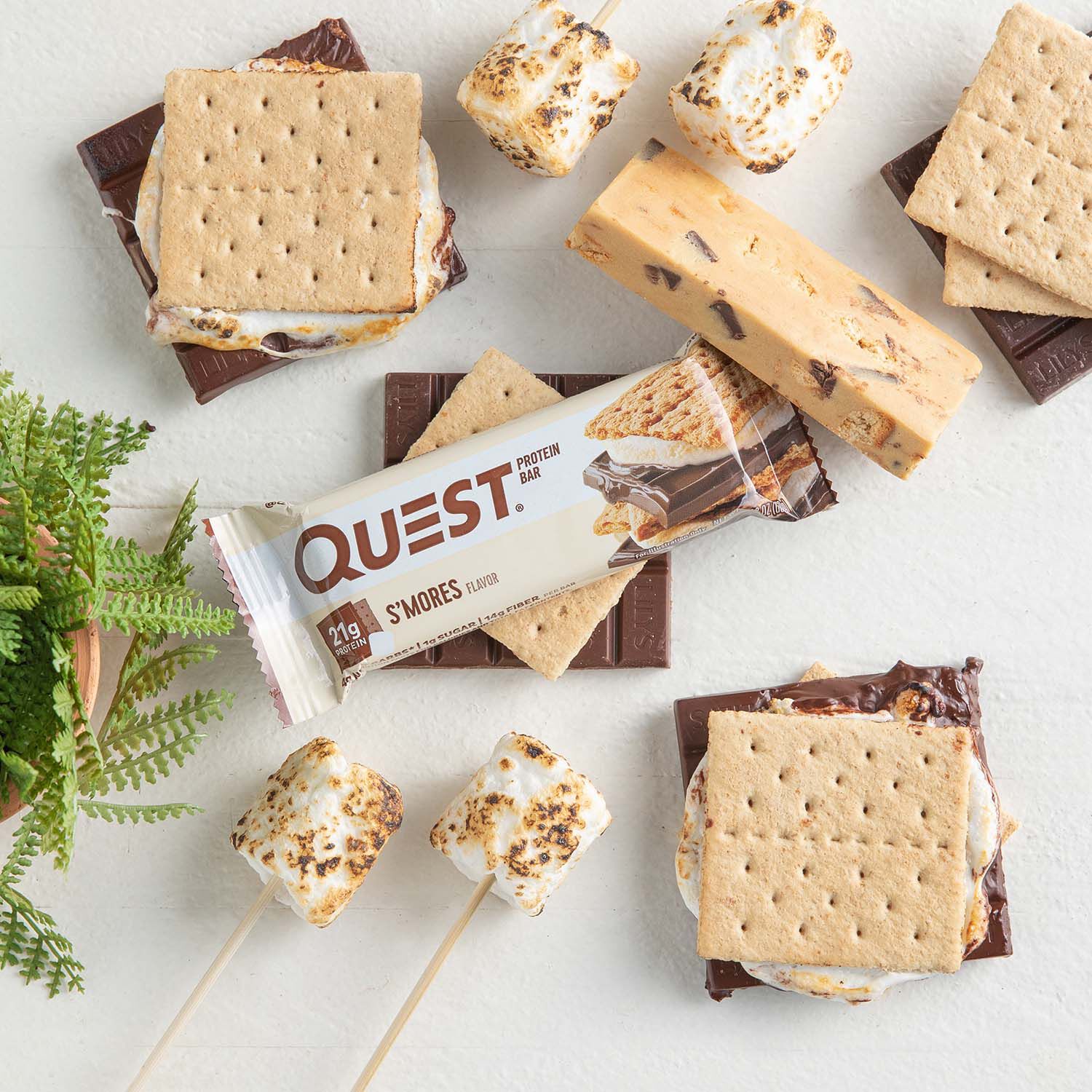 Quest Bar - S'Mores (12 Bars) S'Mores | GNC