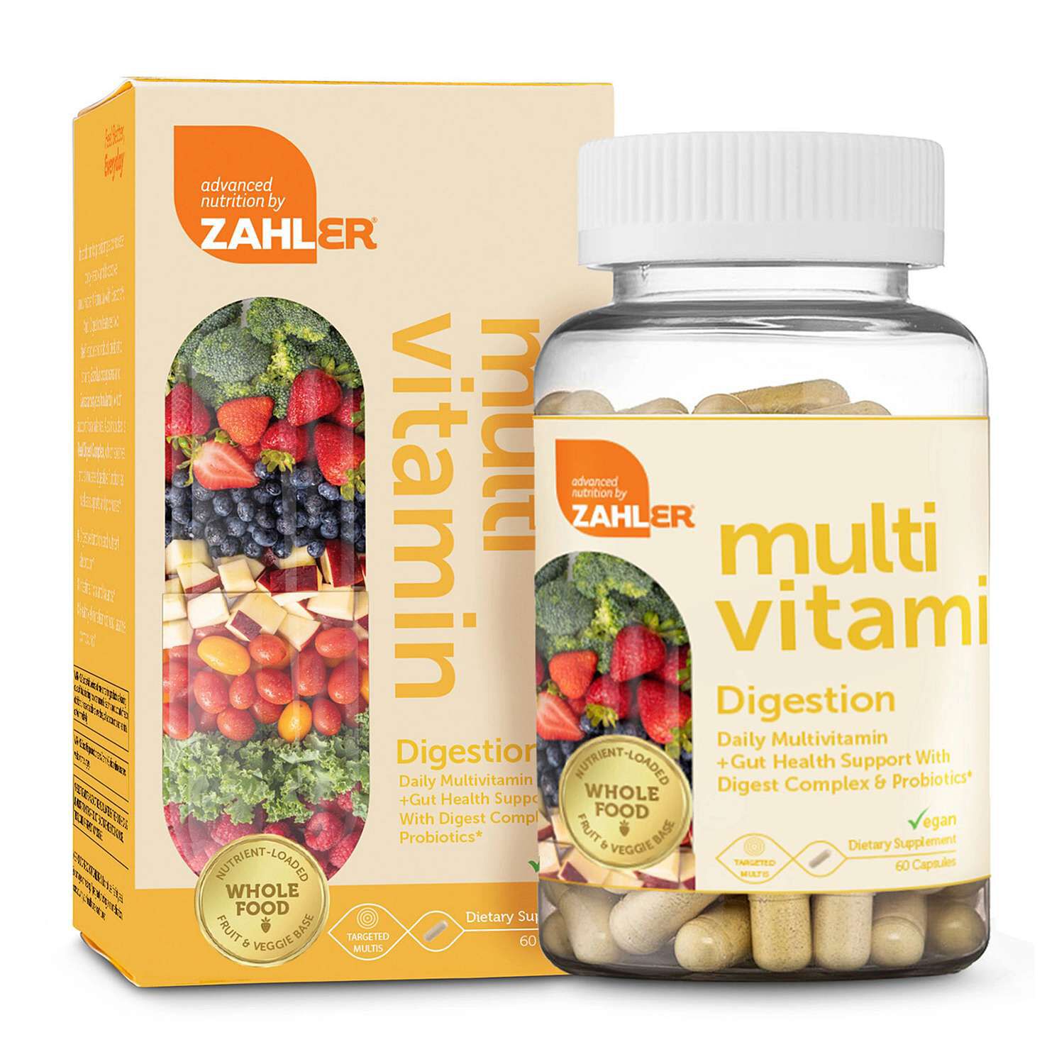 Multi Vitamin Digestion - 60 Capsules (30 Servings)