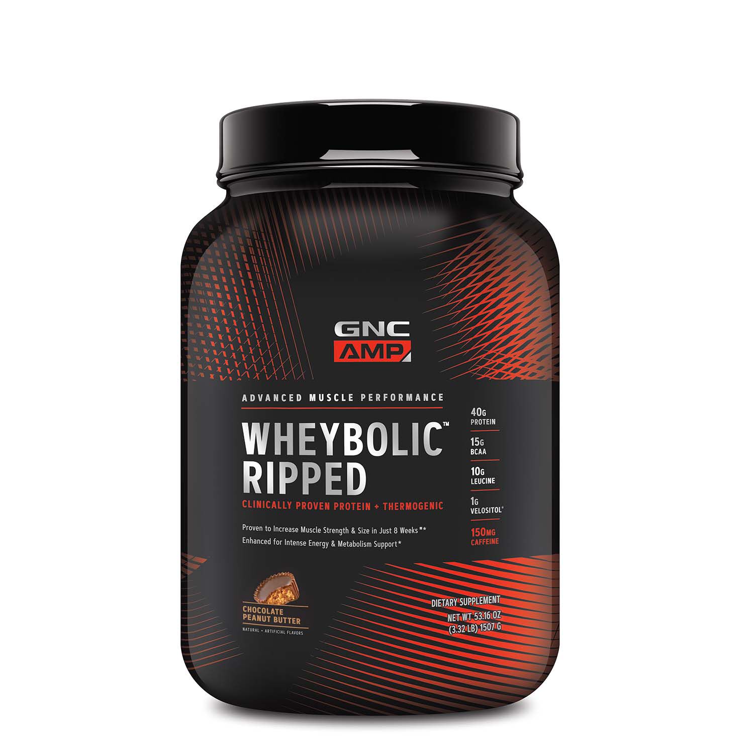 Gnc Amp Wheybolic Ripped Chocolate Peanut Butter Gnc