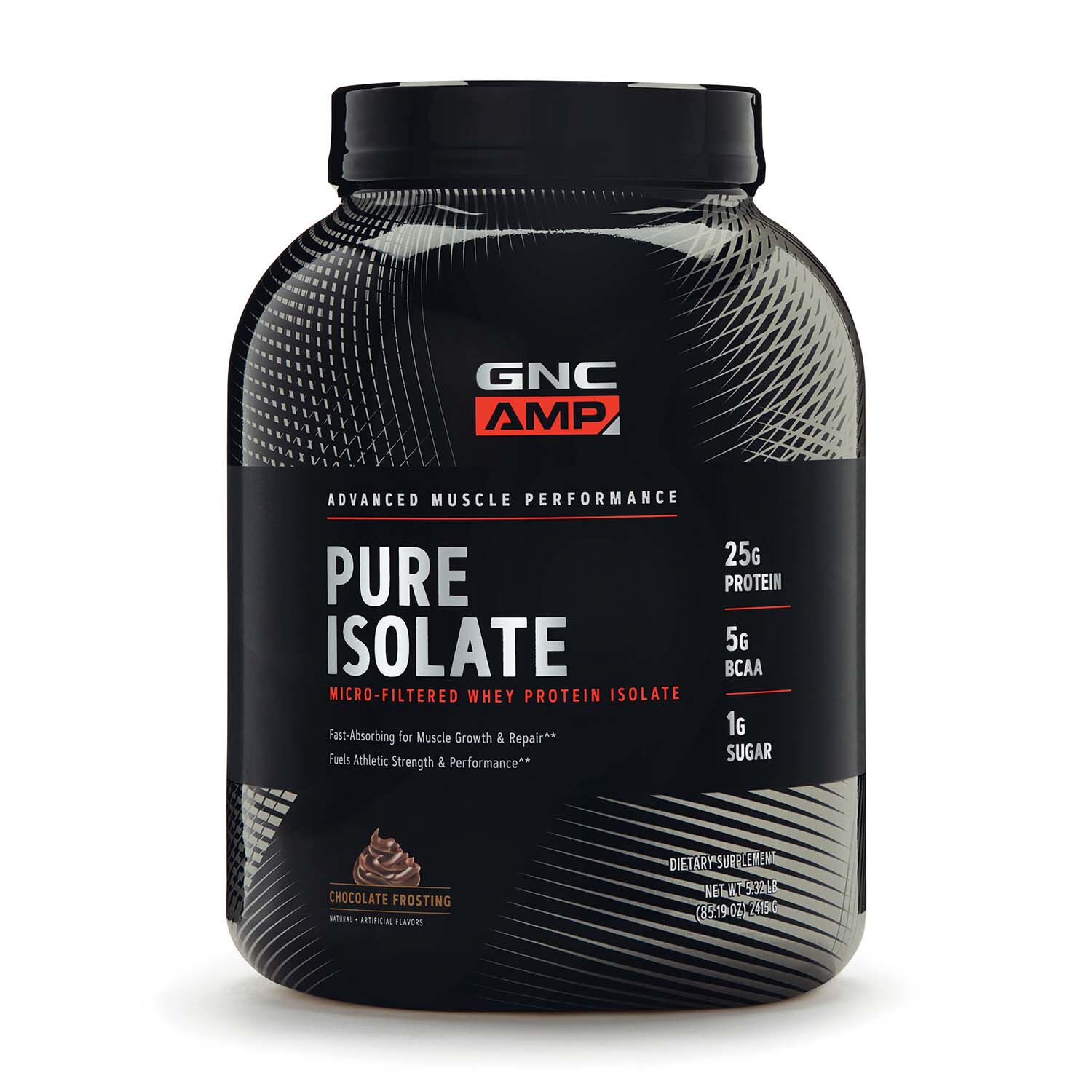 Gnc Amp Pure Isolate Whey Protein Powder Chocolate Frosting Gnc