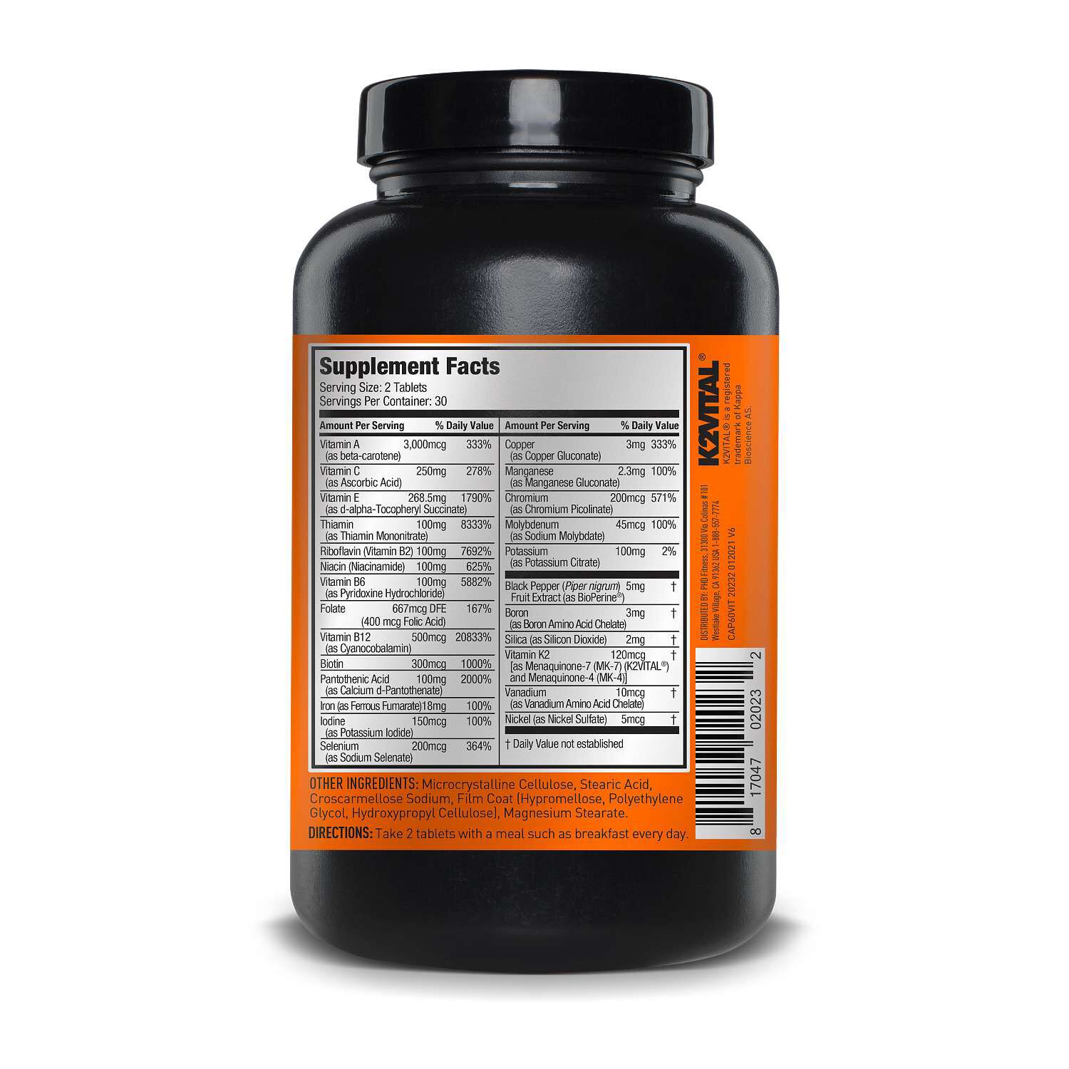 Vita Jym - 60 Tablets (30 Servings)