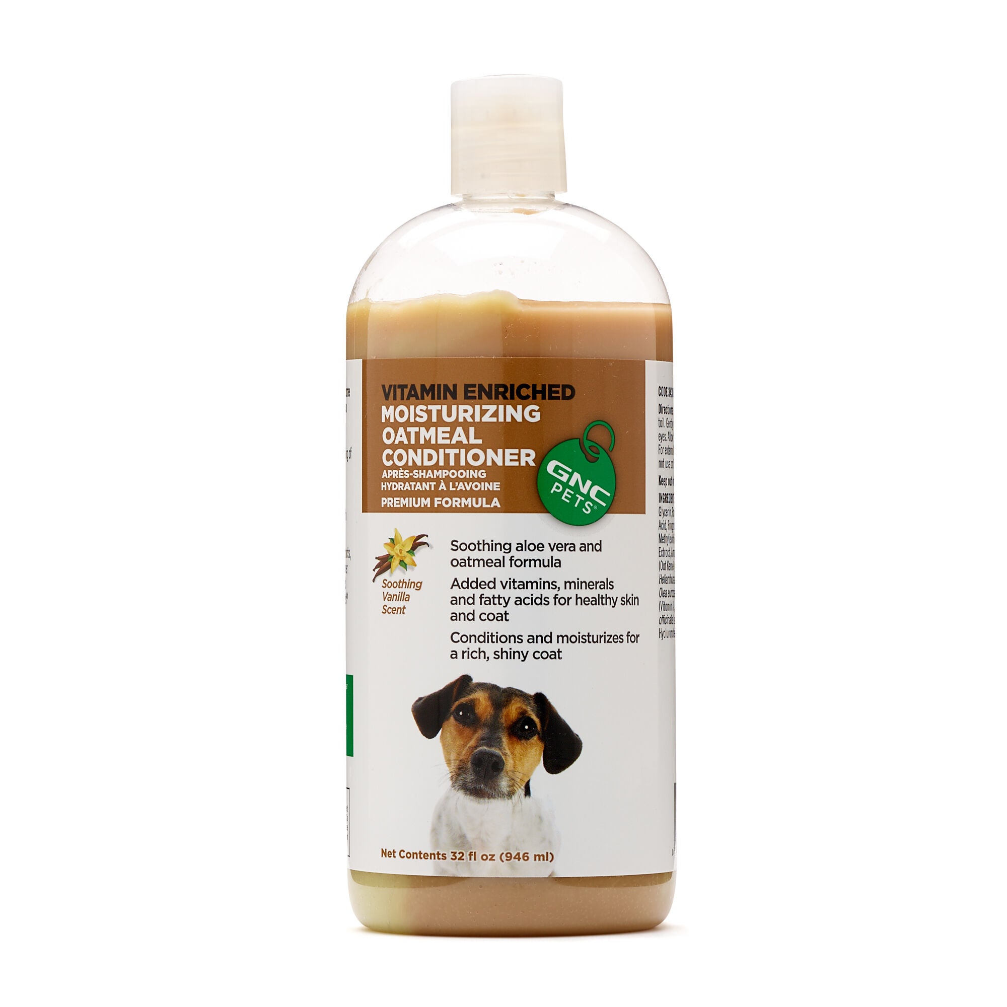 GNC Pets Moisturizing Oatmeal Conditioner Vanilla Scented GNC