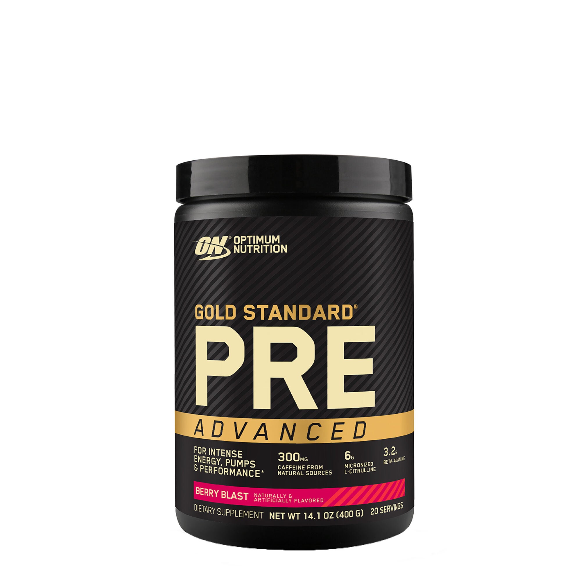 Gold Standard&reg; Pre Advanced - Berry Blast (20 Servings) Berry Blast | GNC