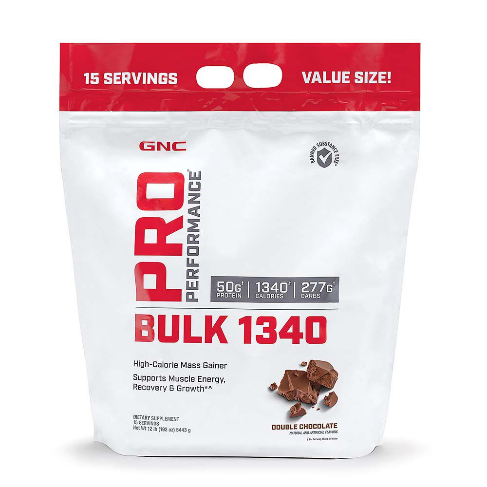 Gnc Pro Performance Bulk 1340 Mass Gainer Double Chocolate Gnc