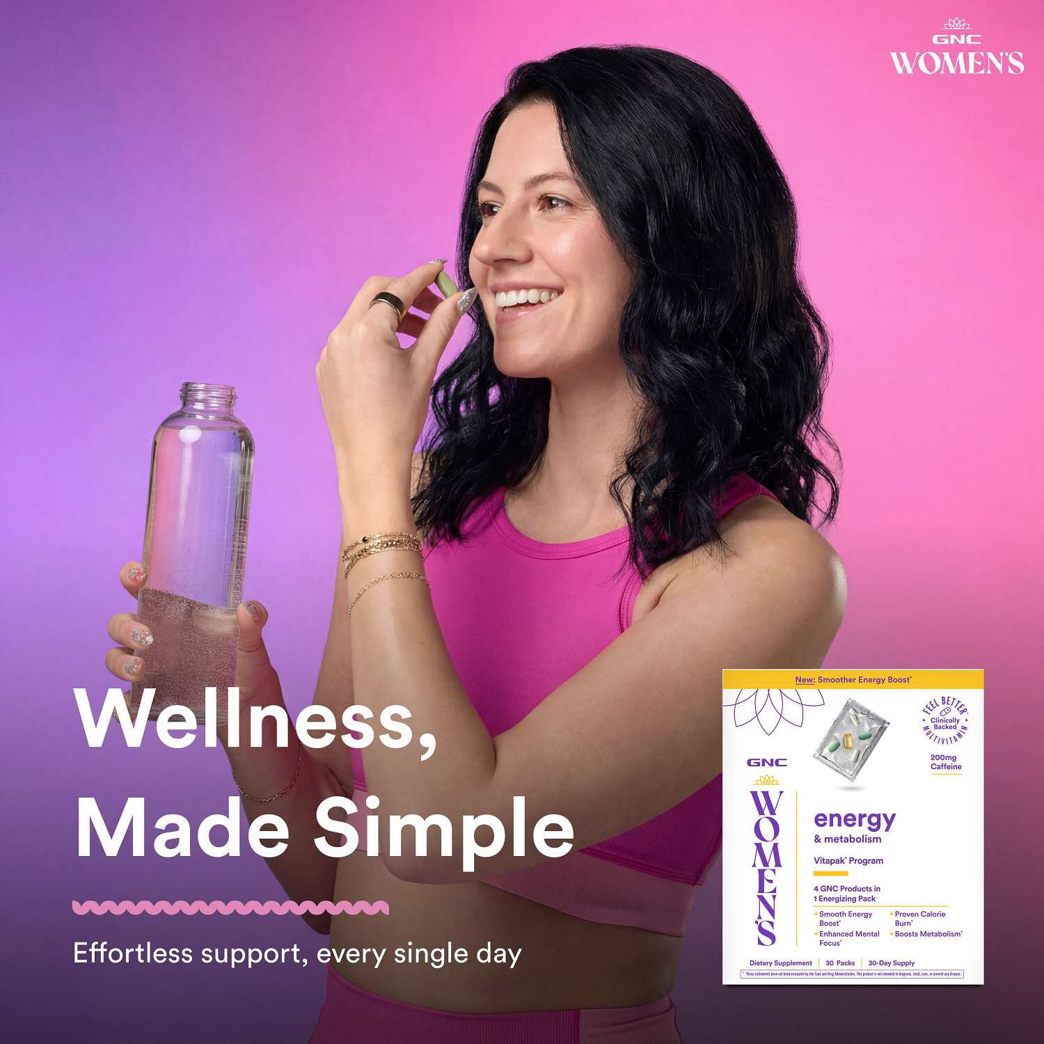 Energy and Metabolism Vitapak&reg; Program V2 (1 Monthly Supply)  | GNC