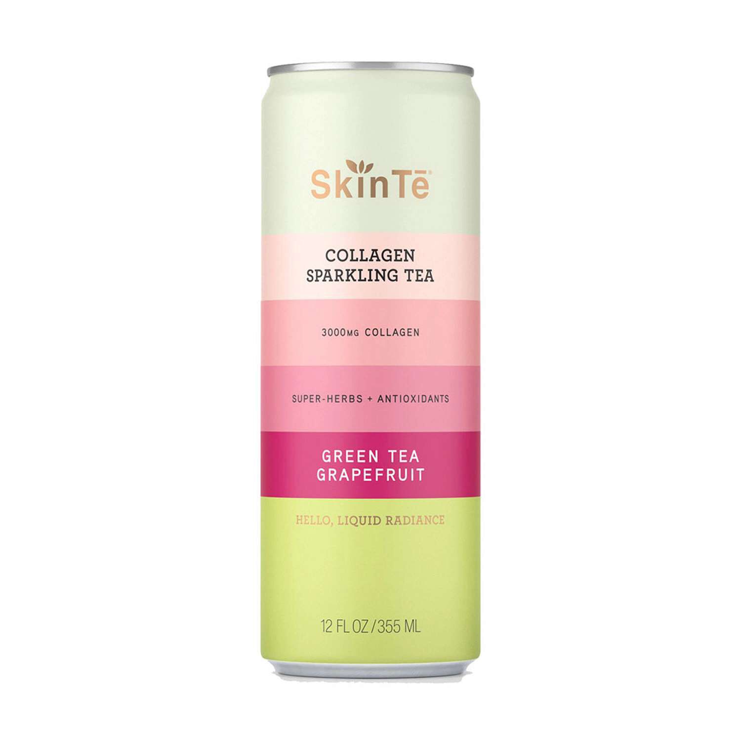 Collagen Sparkling Tea - Green Tea Grapefruit - 12 oz. (12 Cans) Green Tea Grapefruit | GNC