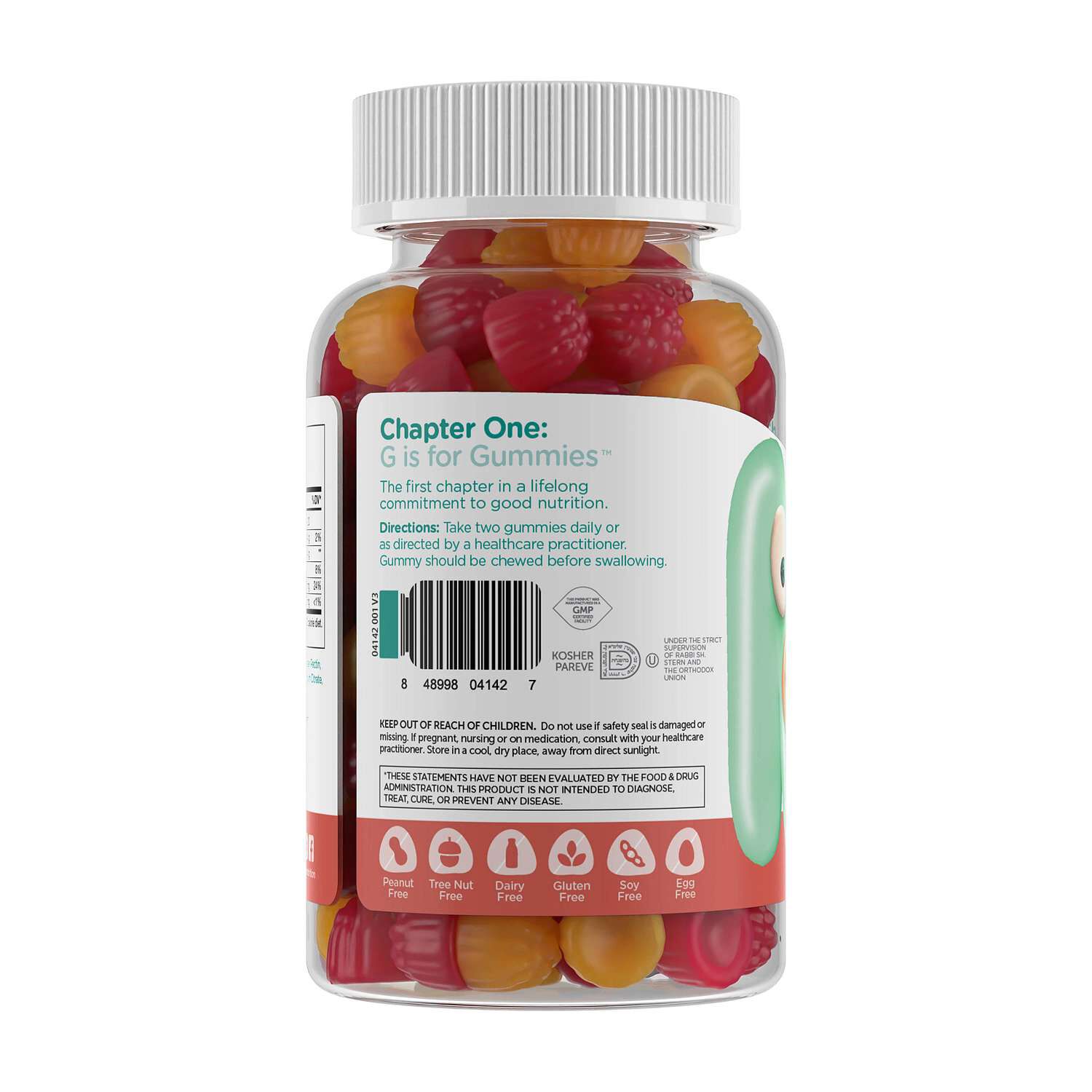 Chapter One&trade; M Is For Magnesium - Raspberry Mango - 60 Gummies (30 Servings)  | GNC