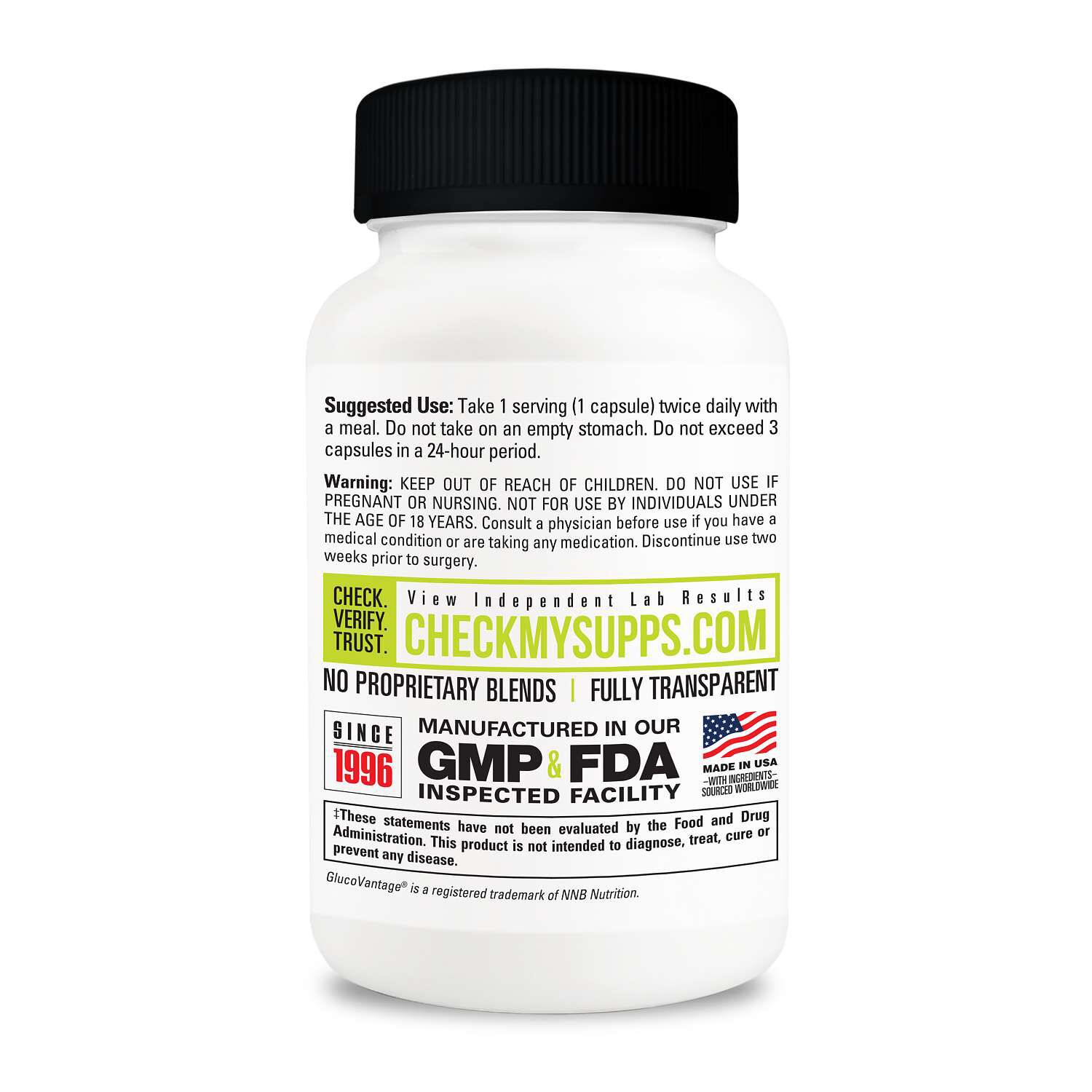 Berberine Advanced - 60 Capsules (60 Servings)  | GNC