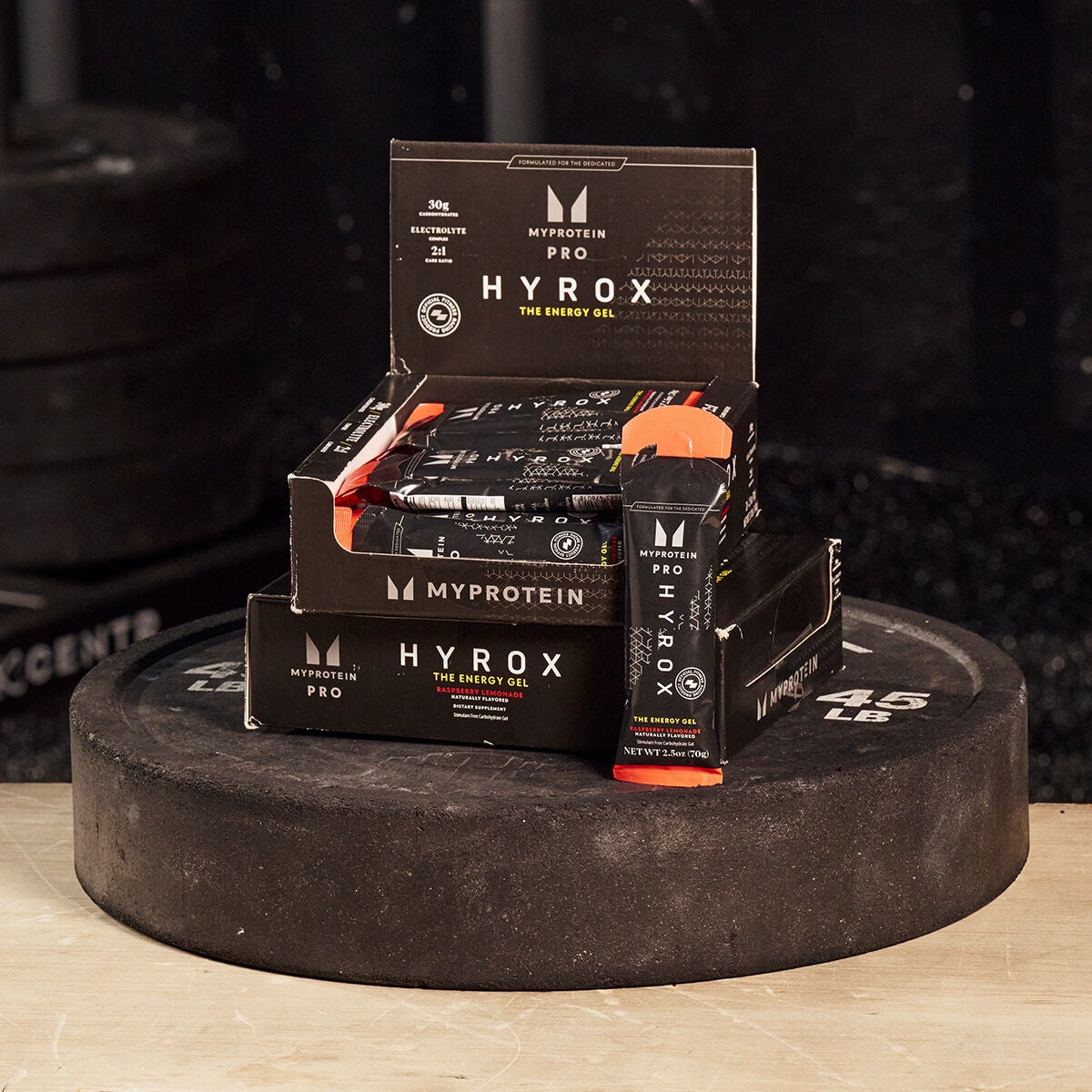 Hyrox: The Energy Gel - Raspberry Lemonade (20 Gels)  | GNC