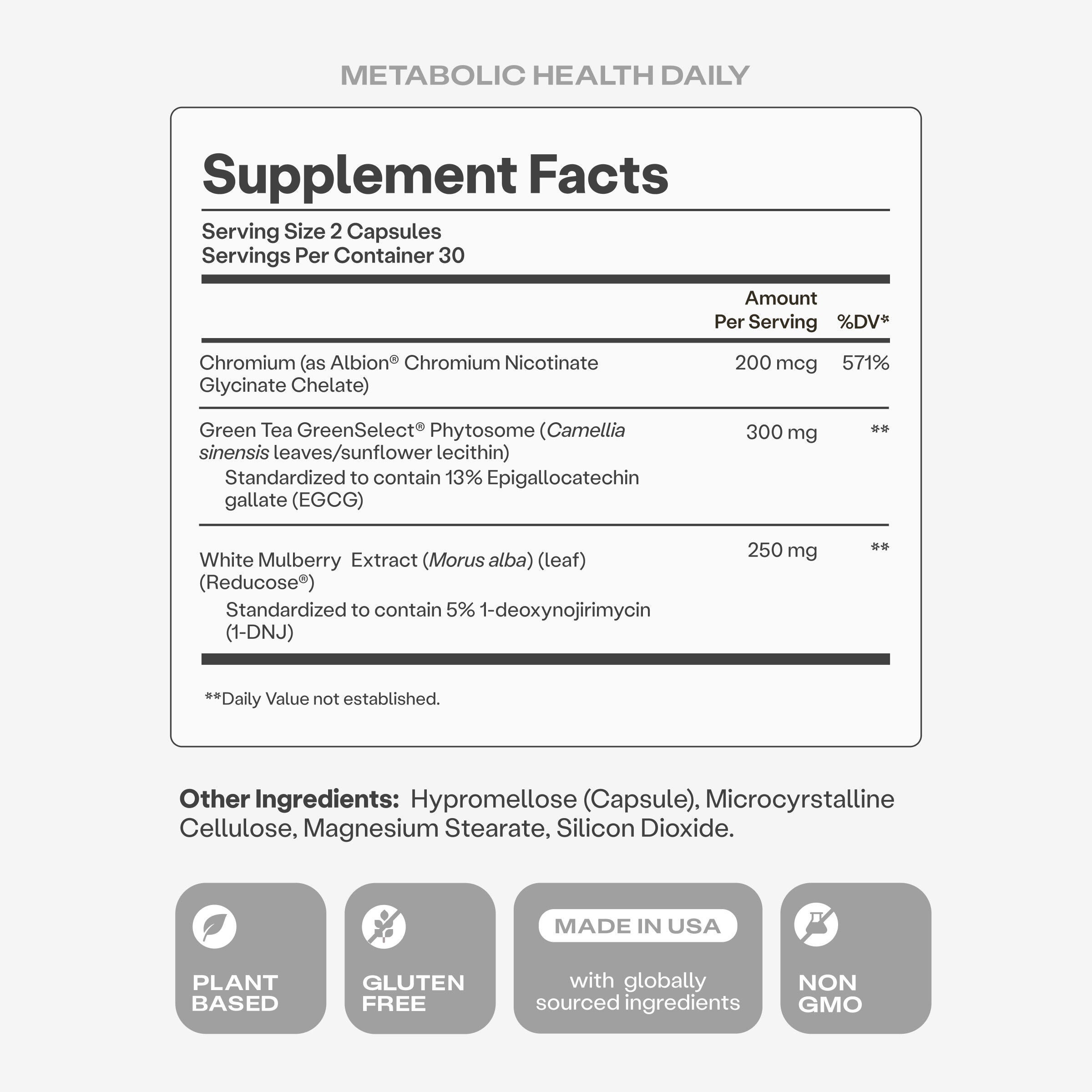 Metabolic Health Daily (30 Servings)  | GNC
