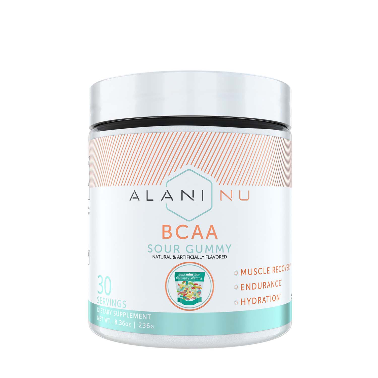 Alani Nu Bcaa Powder Sour Gummy Flavored Gnc