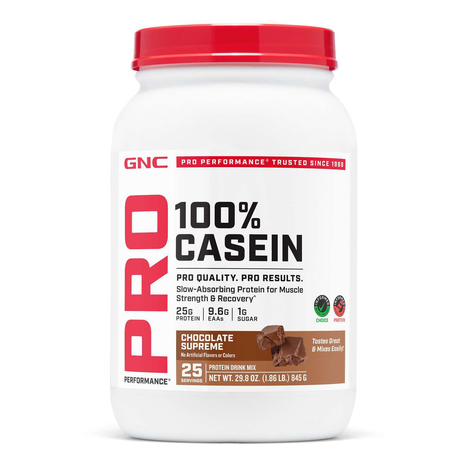 100% Casein - Chocolate Supreme (25 Servings) Chocolate Supreme | GNC