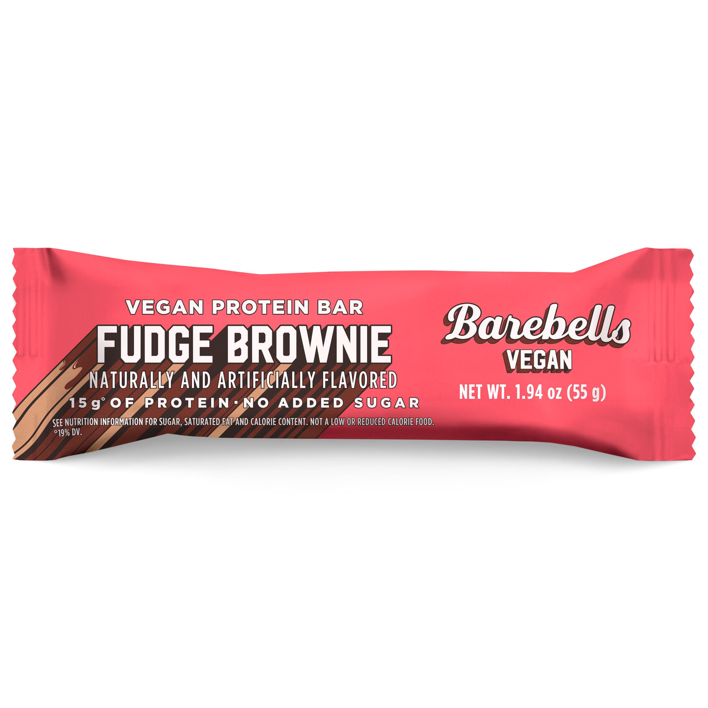 Vegan Protein Bar - Fudge Brownie (12 Bars)