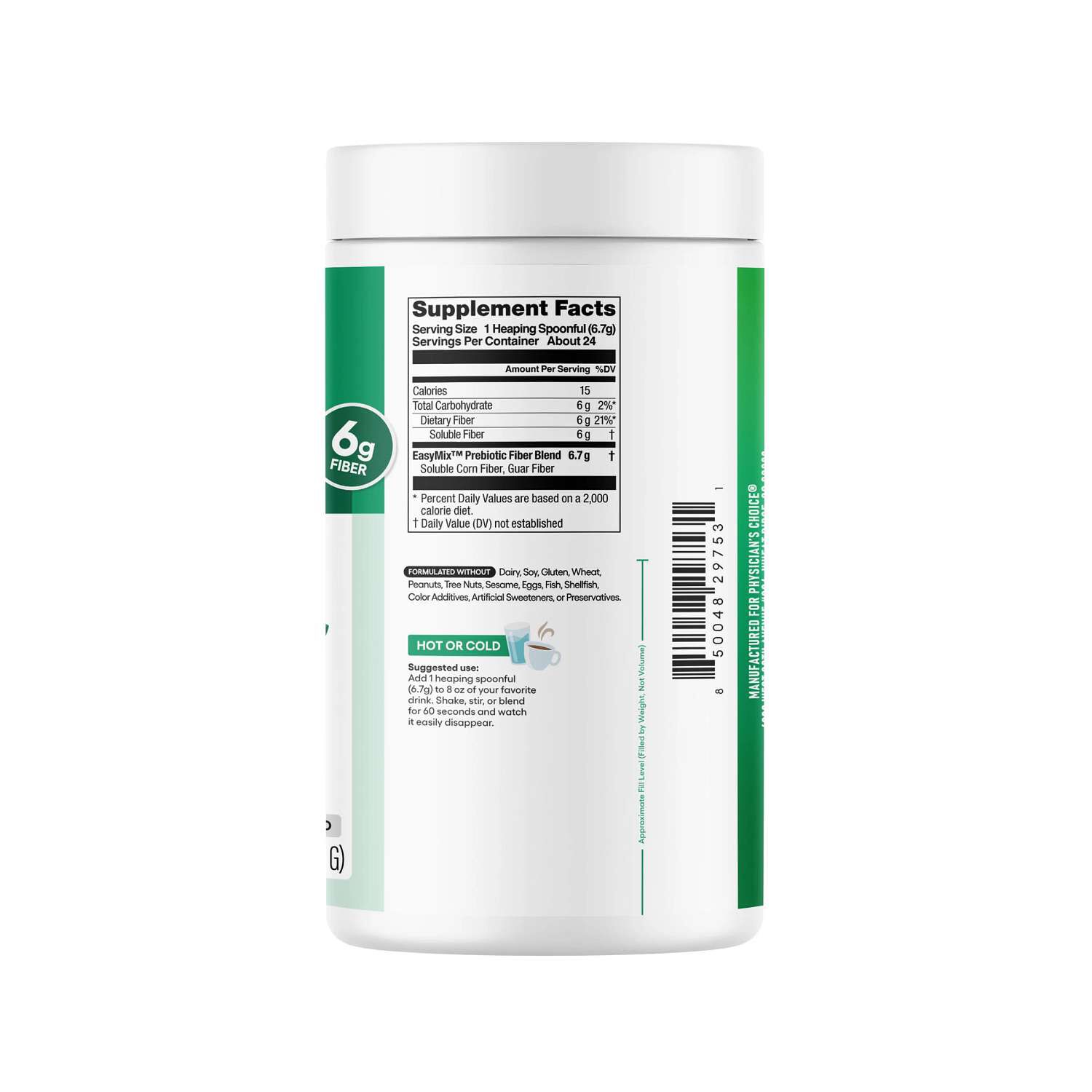 Easy Mix Fiber - Unflavored (24 Servings)