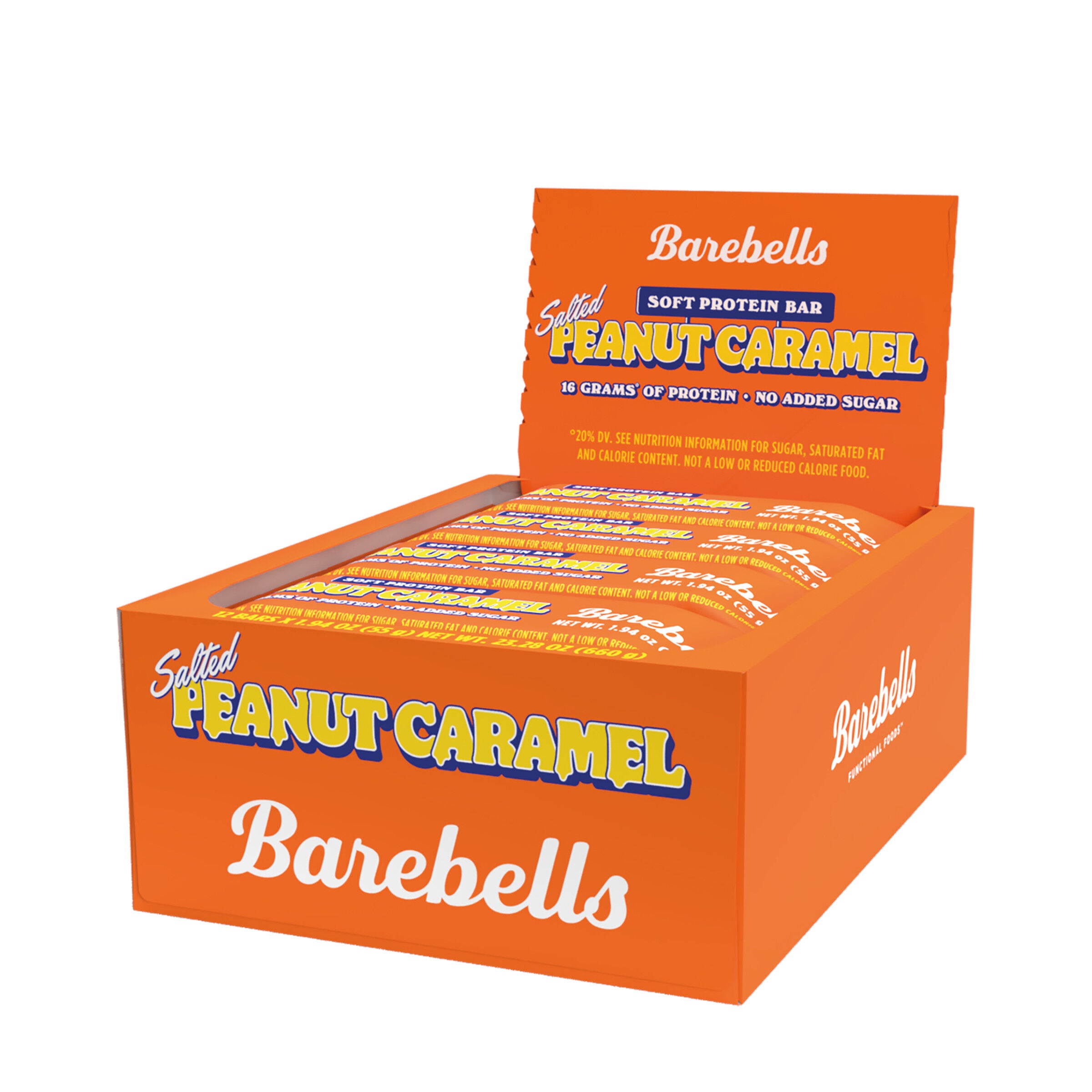 Soft Protein Bar - Salted Peanut Caramel (12 Bars) Salted Peanut Caramel | GNC