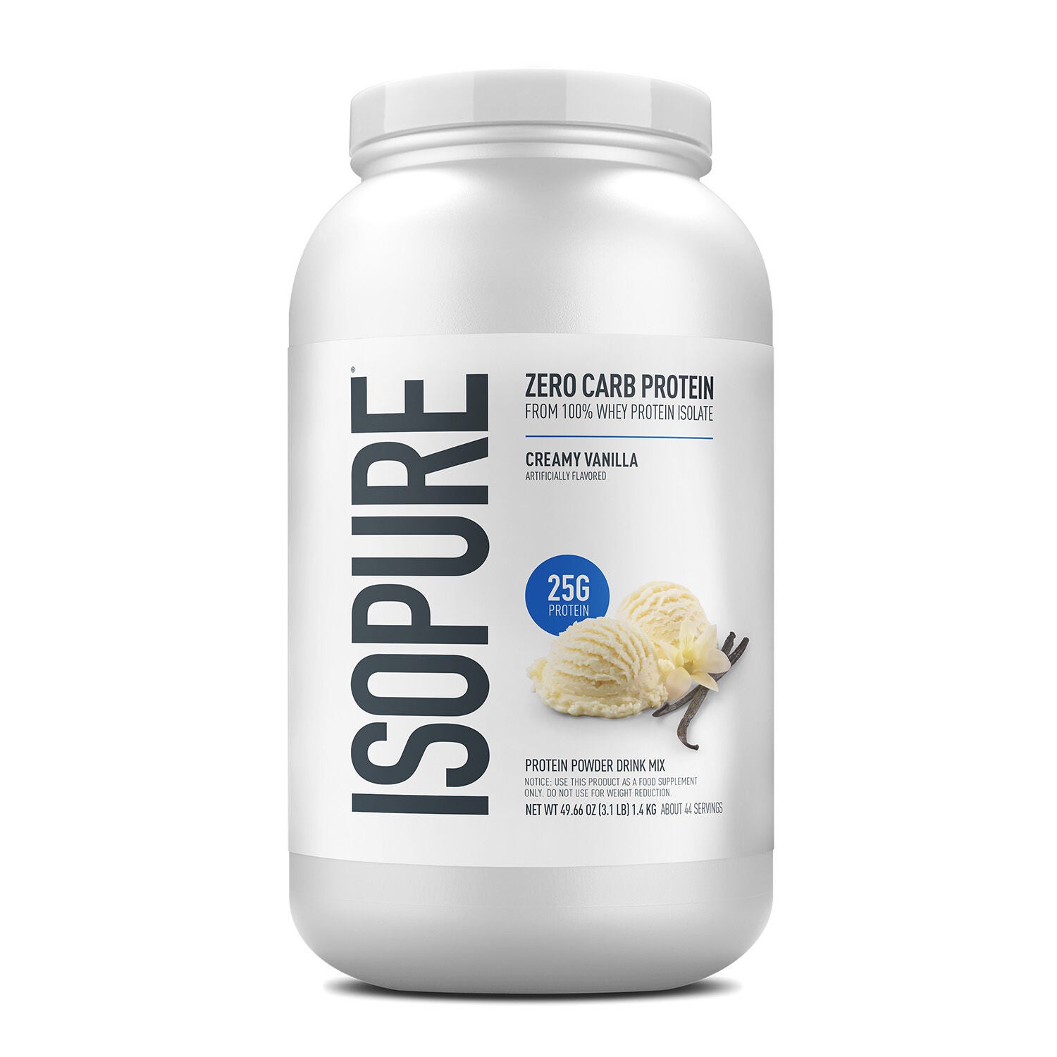 Zero Carb - Creamy Vanilla &#40;44 Servings&#41; Creamy Vanilla | GNC