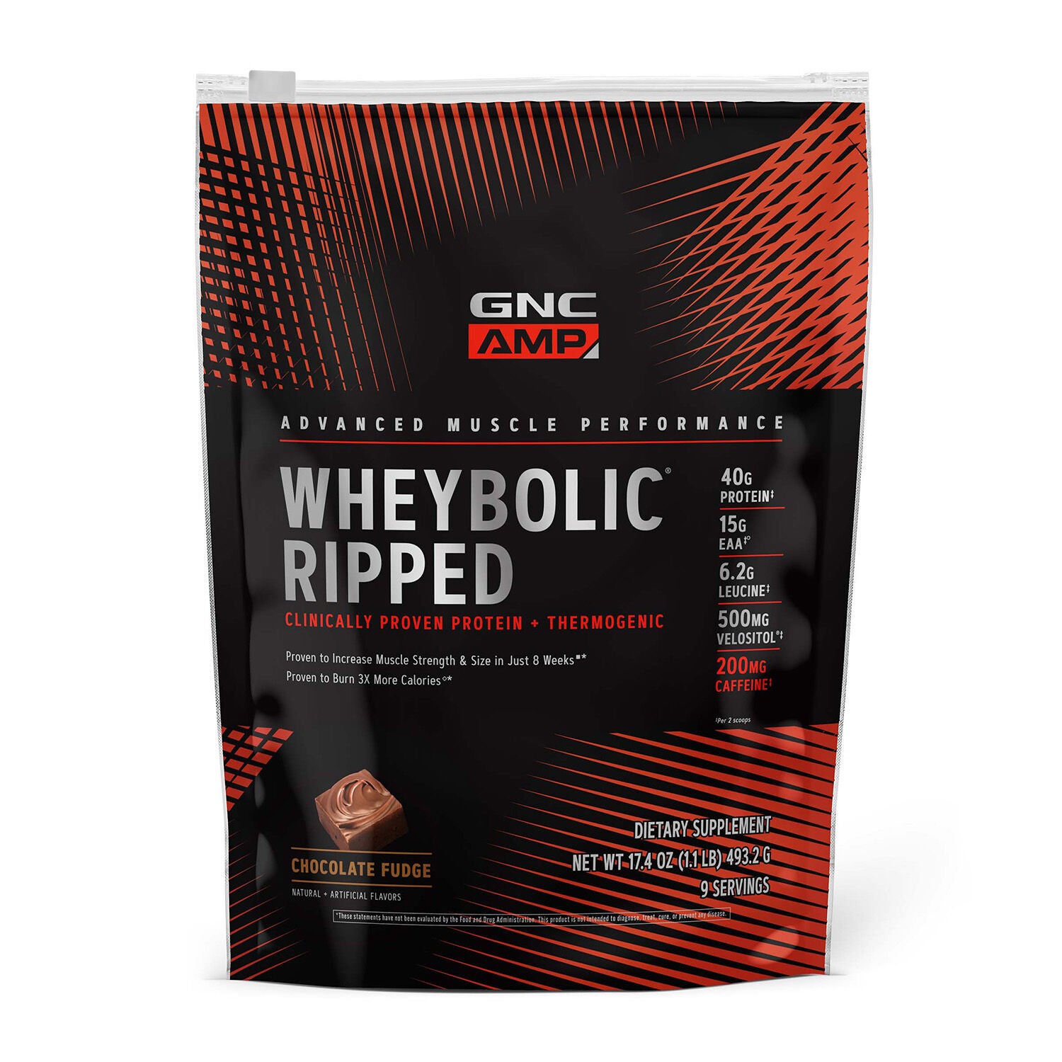 Wheybolic&trade; Ripped - Chocolate Fudge (9 Servings) Chocolate Fudge | GNC