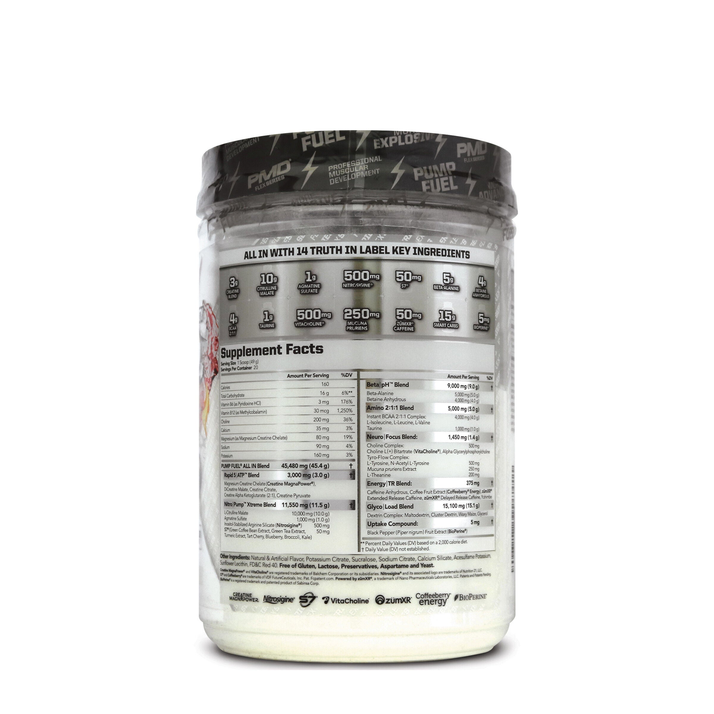 Pump Fuel All In Pre-Workout - Pump Surgin' Cherry Slush (20 Servings)  | GNC